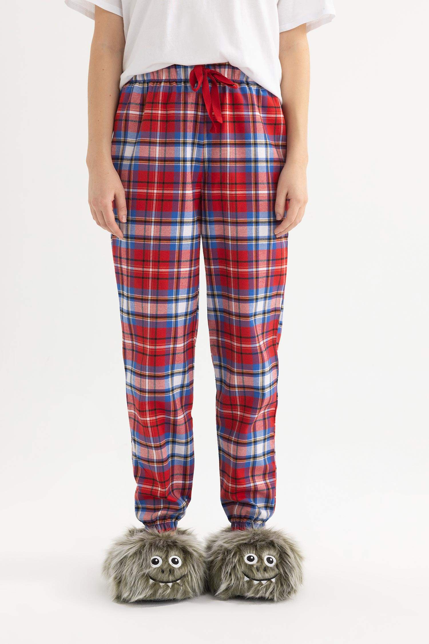 Regular Fit Flanel Bottom