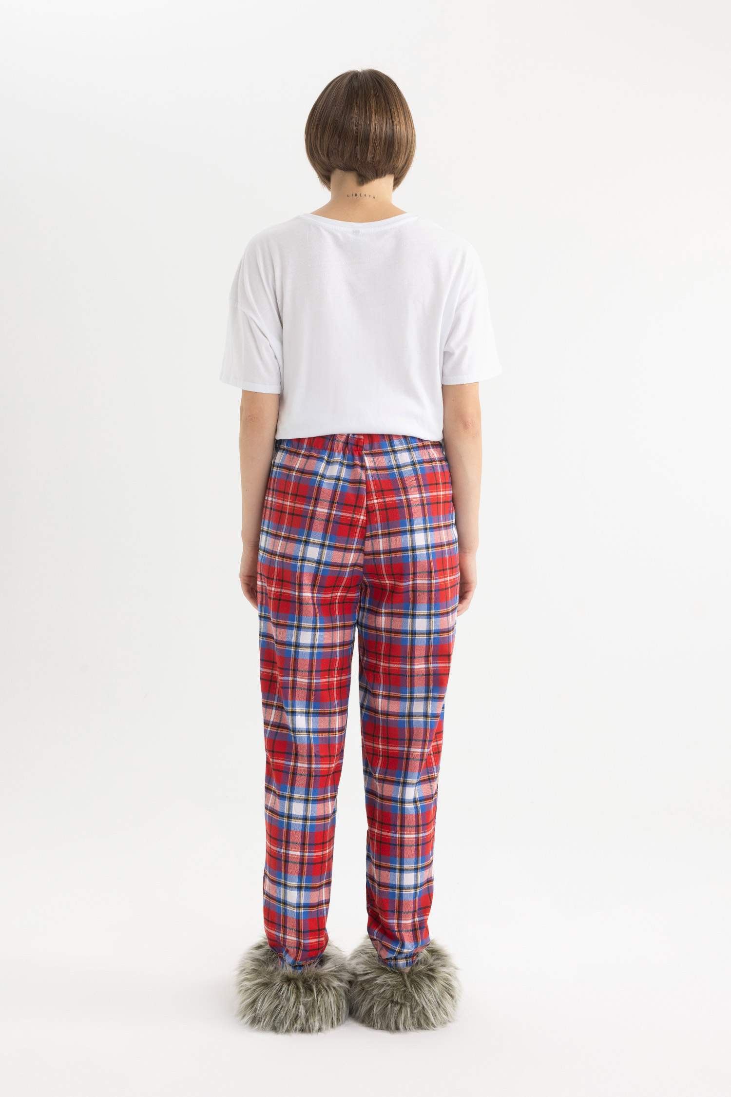 Regular Fit Flanel Bottom
