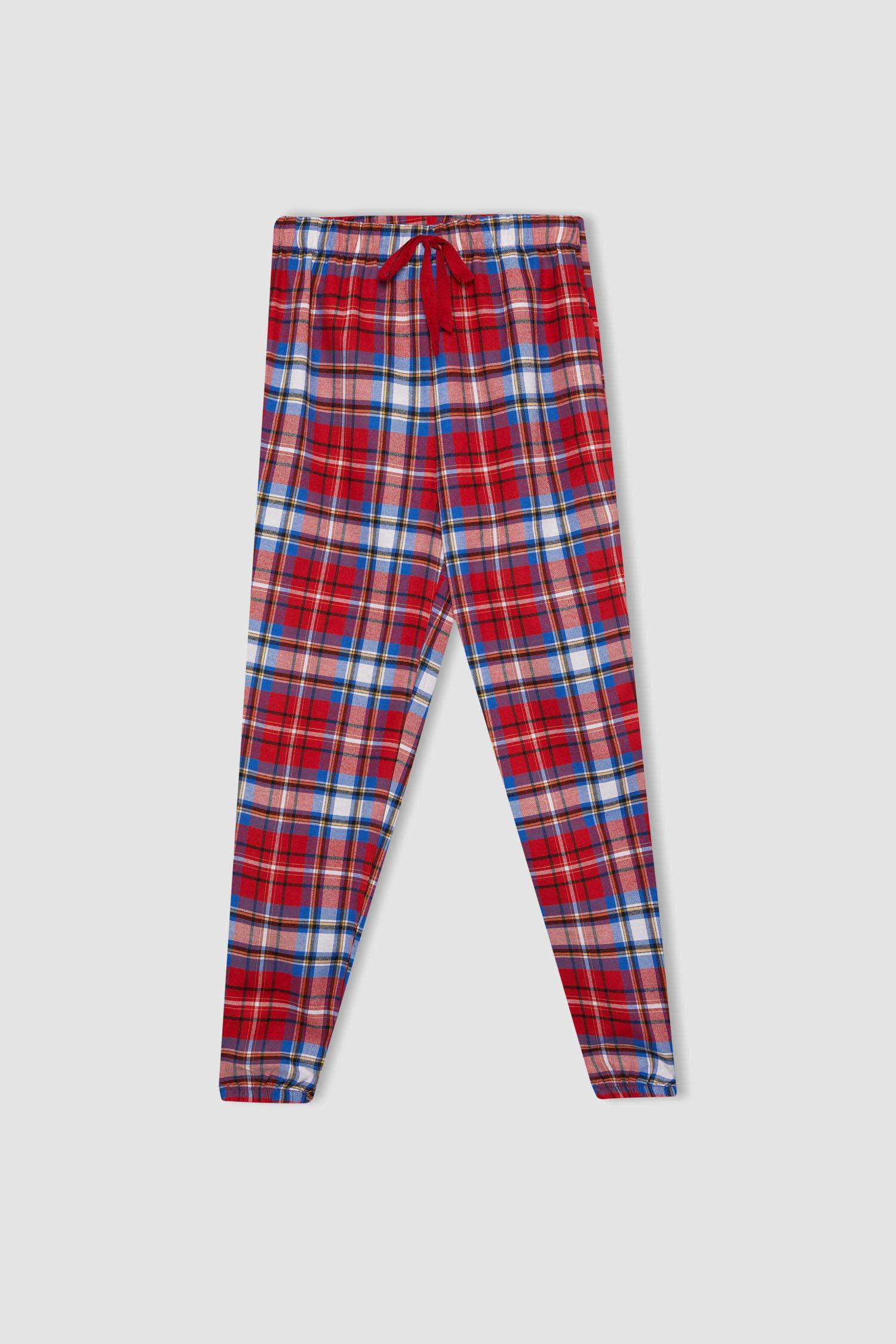 Regular Fit Flanel Bottom