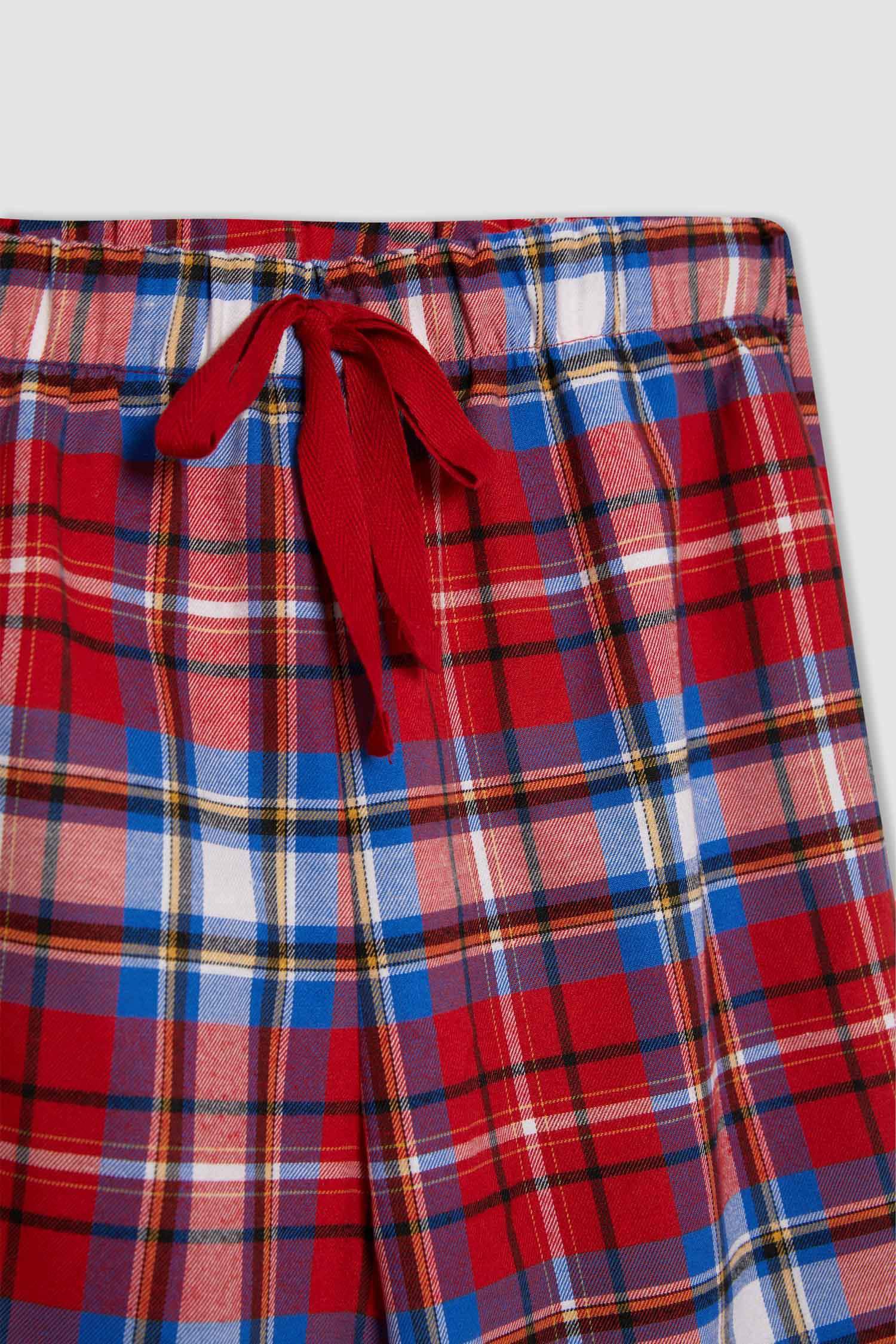 Regular Fit Flanel Bottom