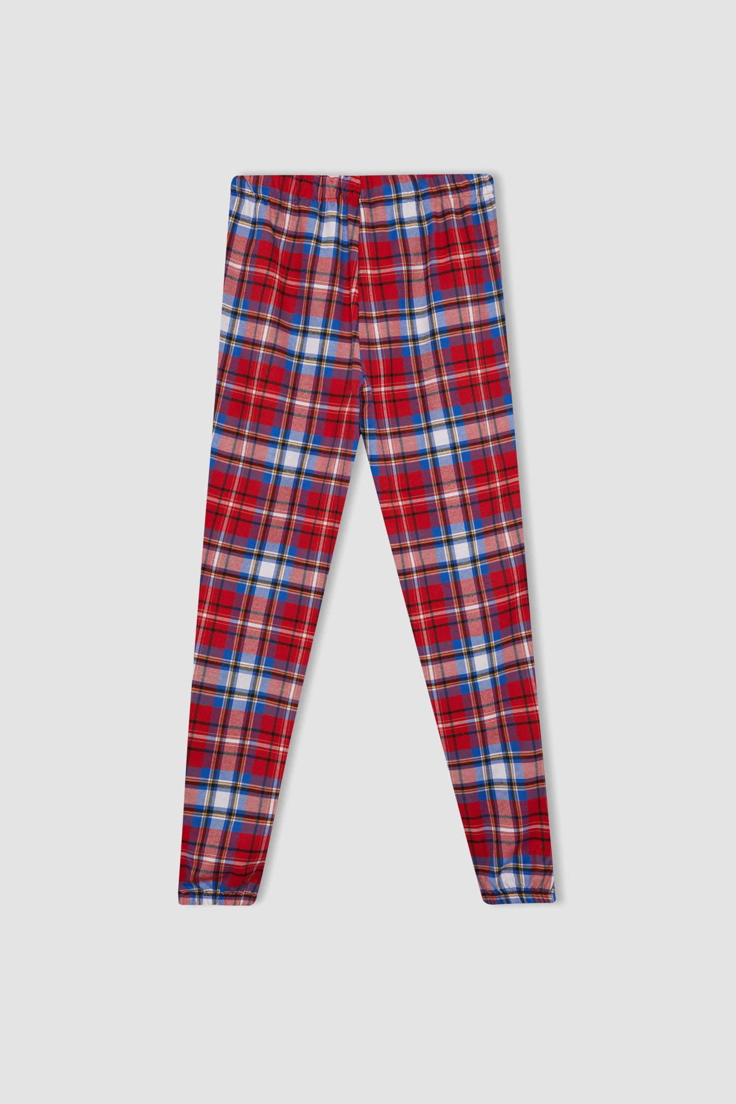 Regular Fit Flanel Bottom