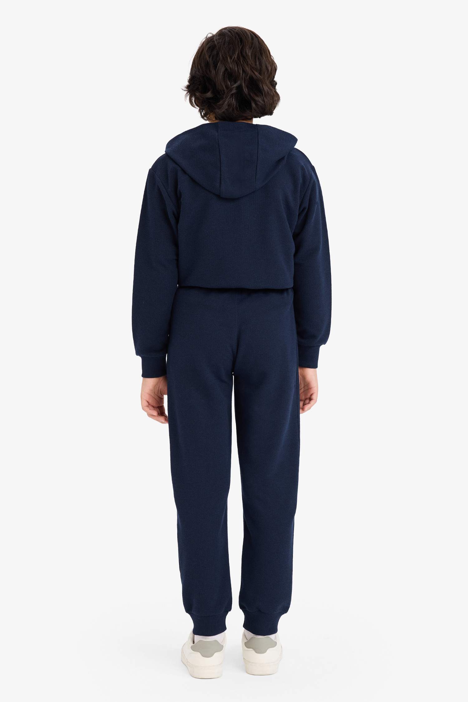 Erkek Çocuk Beli Paçası Lastikli Basic Düz Pike Eşofman Altı