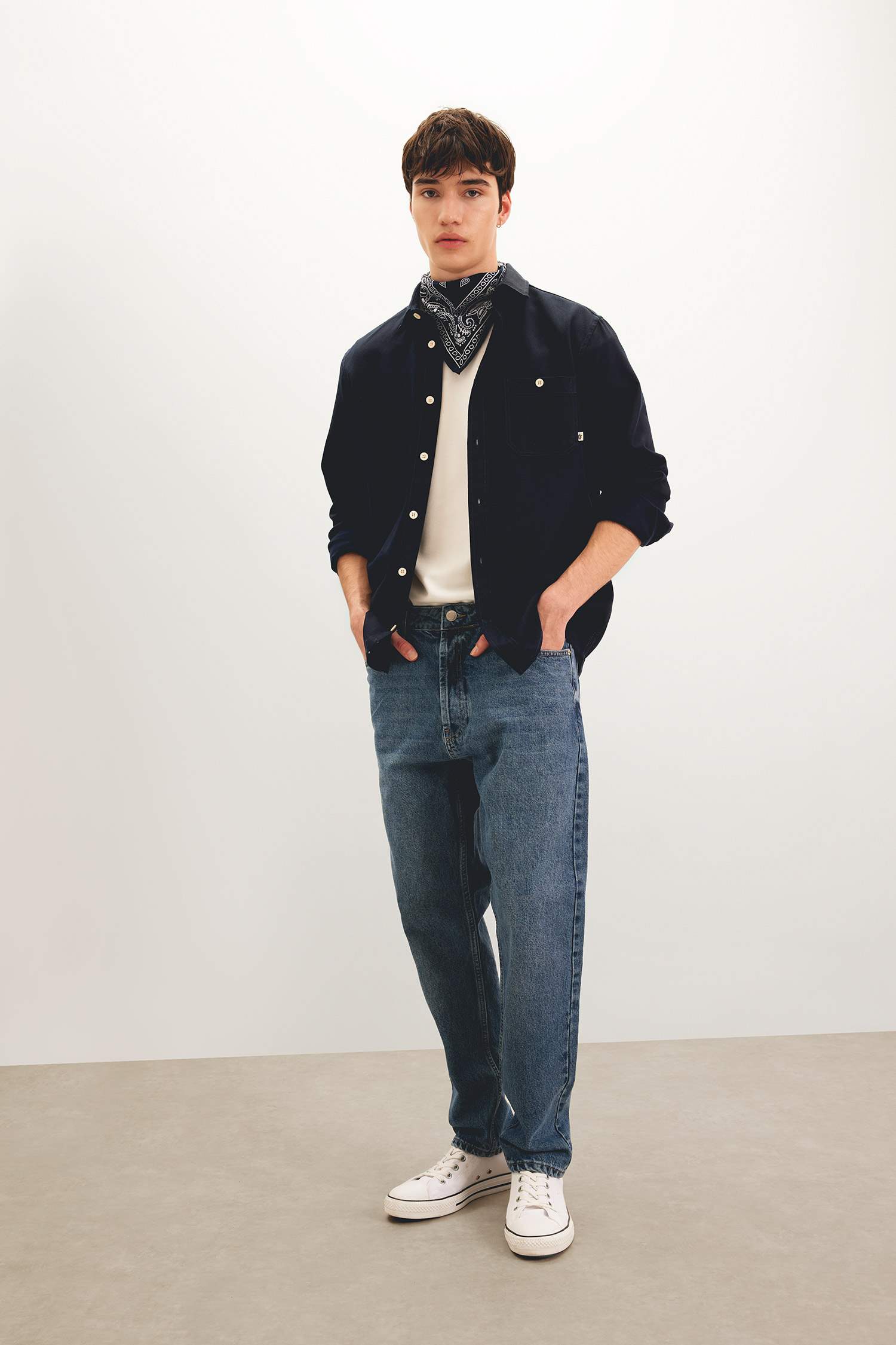 Slim Fit High Waist Skinny Leg Jeans