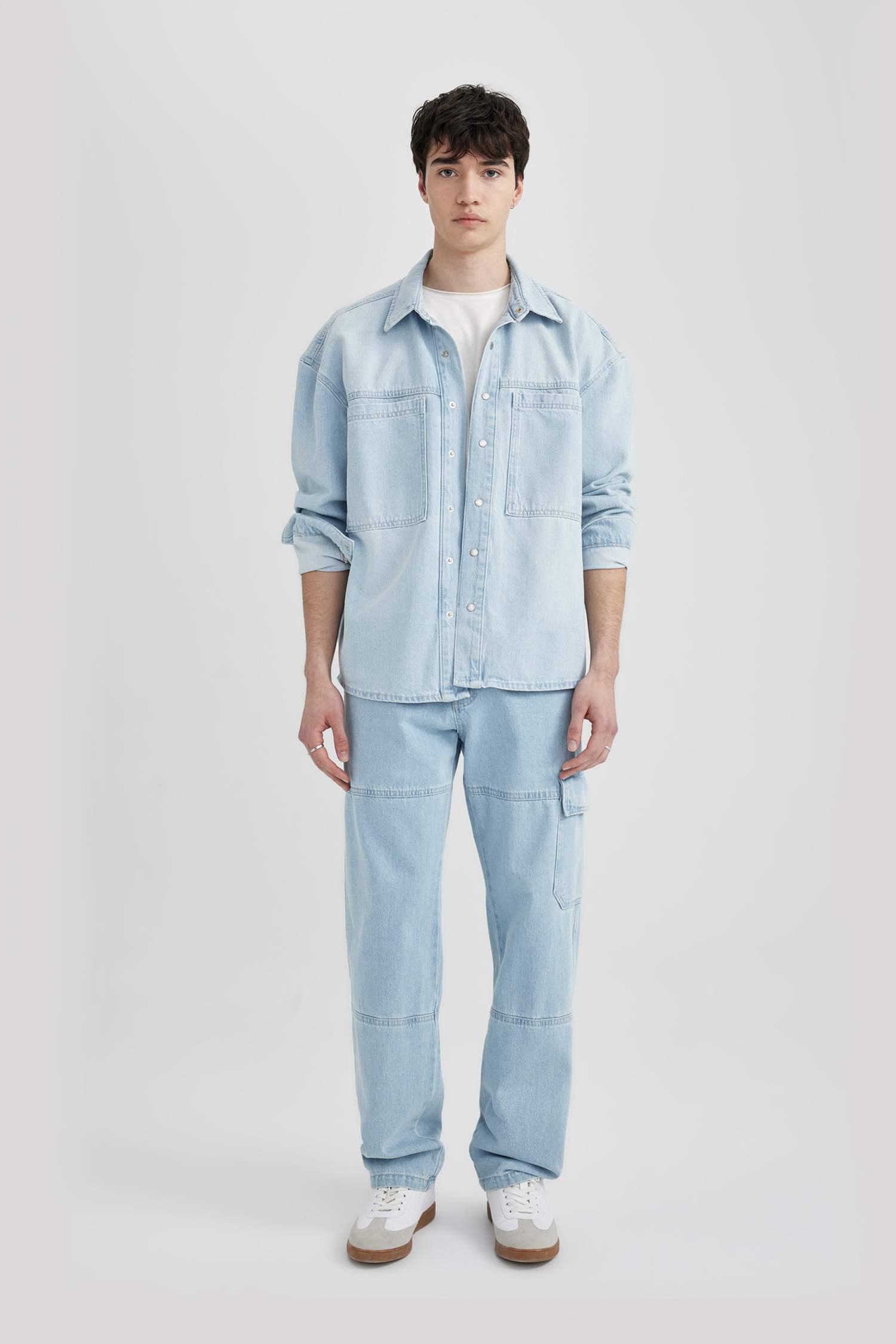 Wide Leg Normal Waist Jeans