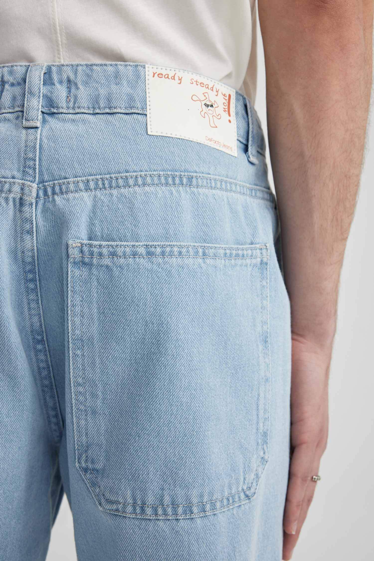 Wide Leg Normal Waist Jeans