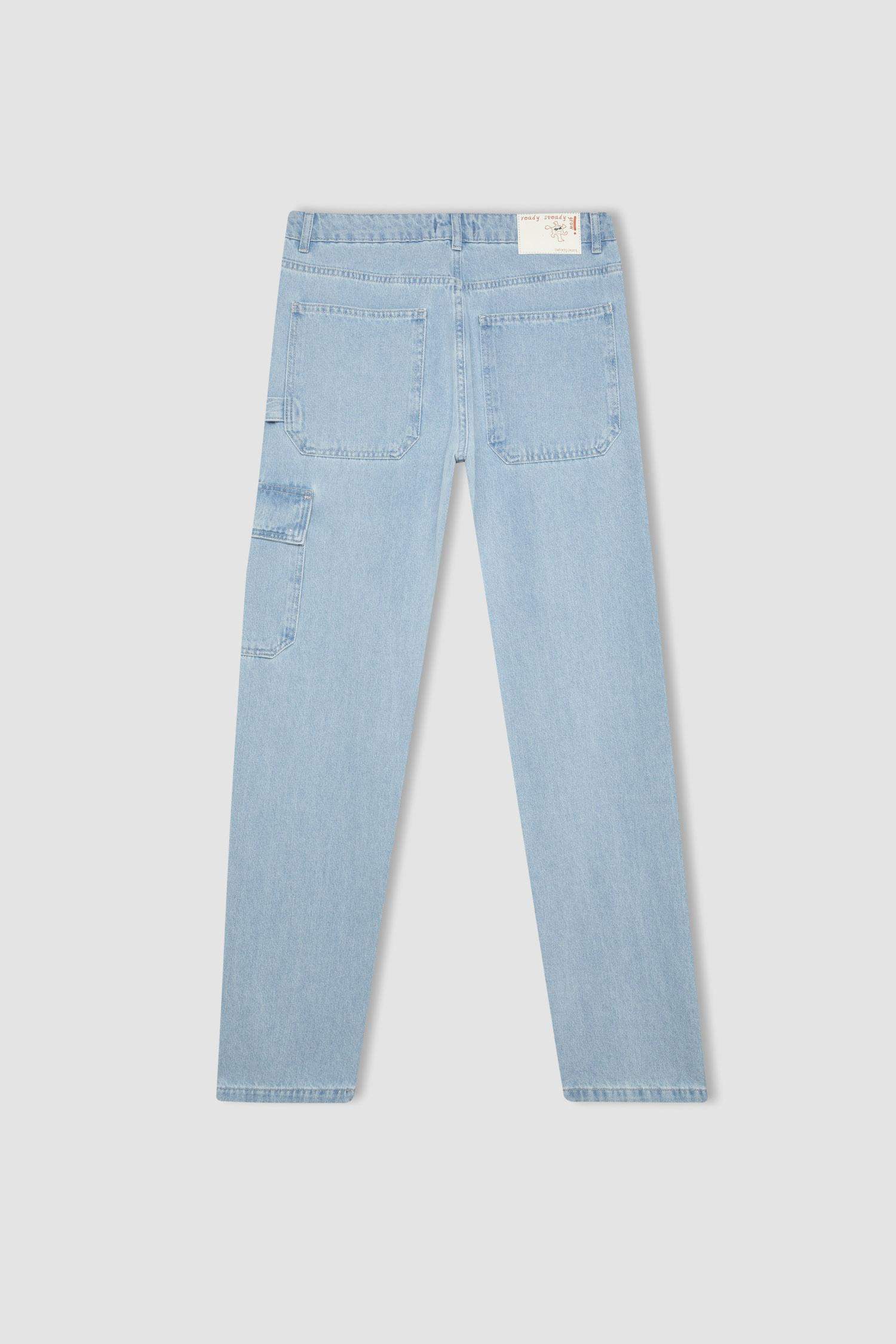 Wide Leg Normal Waist Jeans