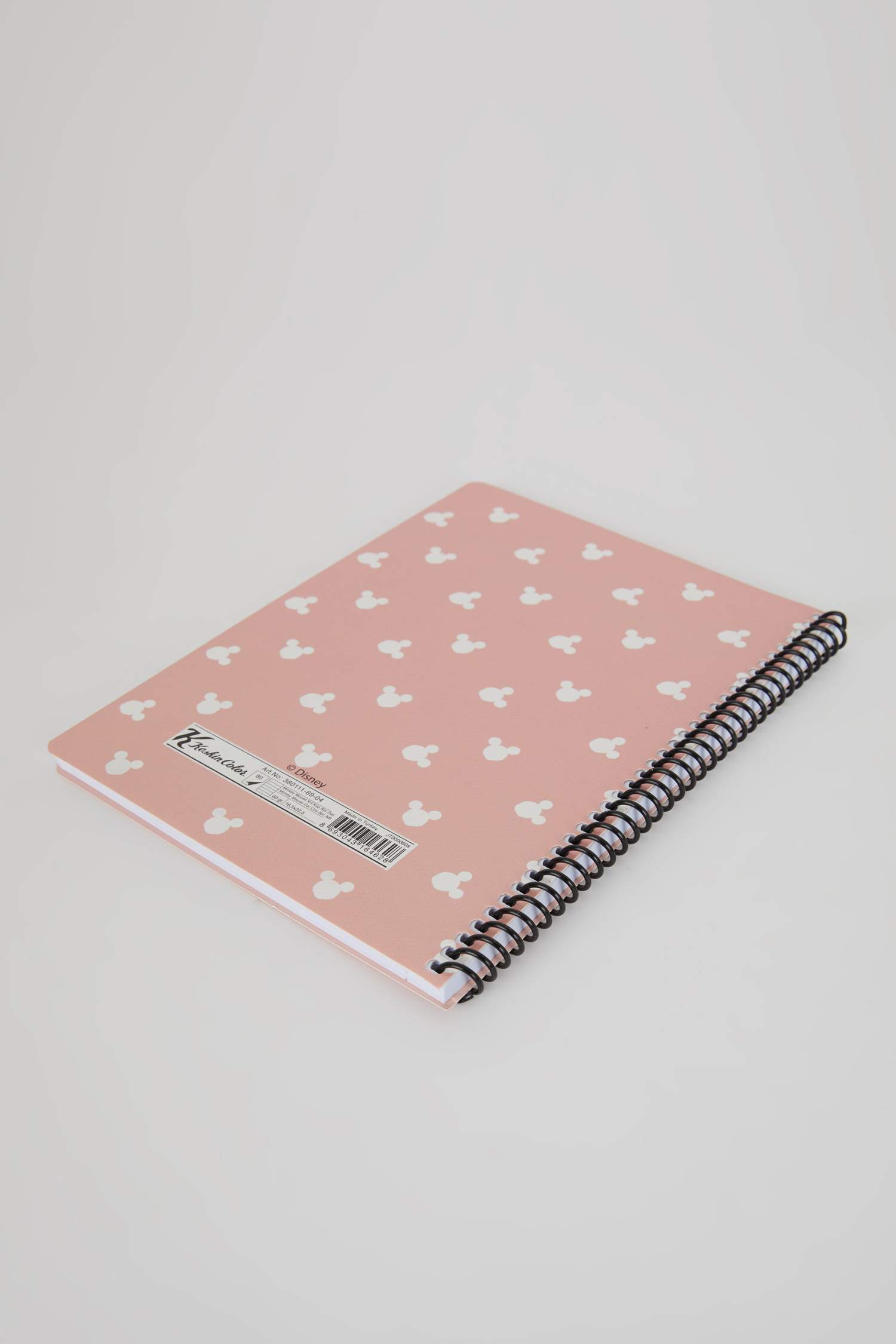 Mickey Mouse Patterned 16;5x22;5 cm Notebook