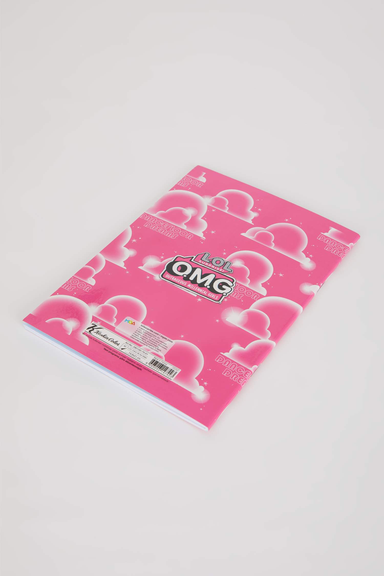 LOL Desenli 14,8x21 cm Yazı Defteri