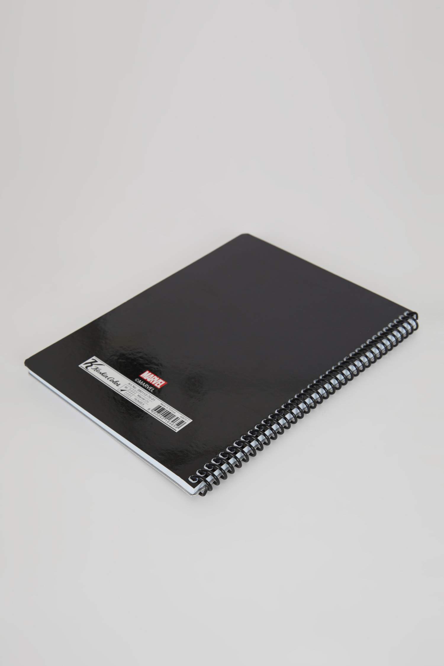 Marvel Desenli Kareli Spiralli 16,5x22,5 cm Not Defteri