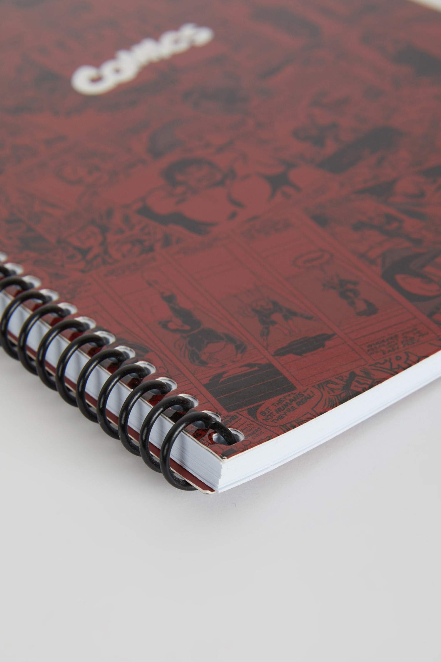 Marvel Desenli Kareli Spiralli 16,5x22,5 cm Not Defteri