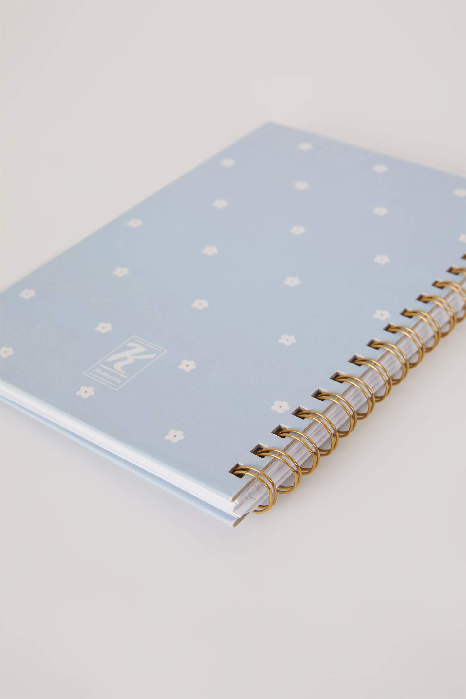 Sert Kapaklı Çiçekli Spiralli 2023/2024 Akademik Ajanda