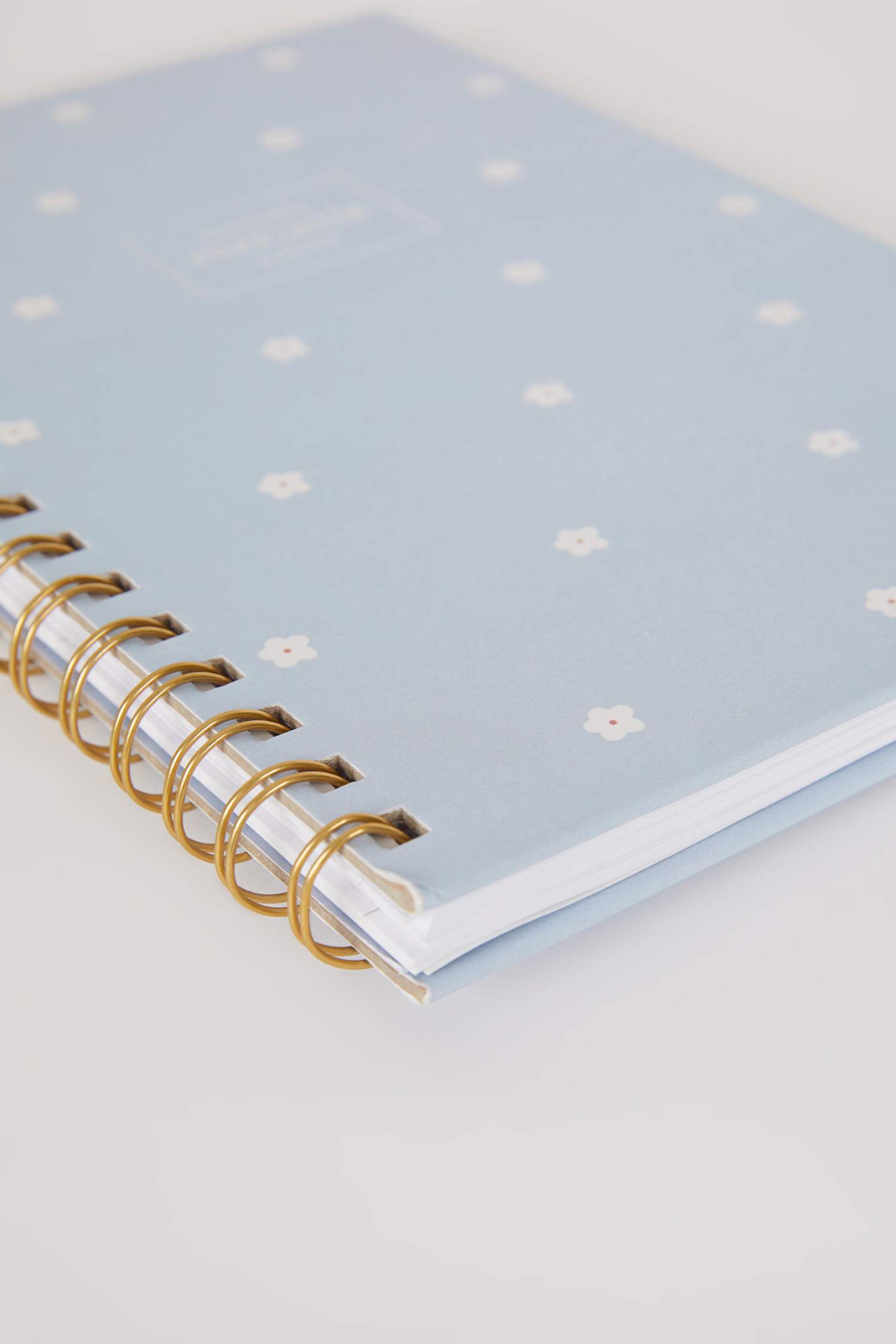 Sert Kapaklı Çiçekli Spiralli 2023/2024 Akademik Ajanda