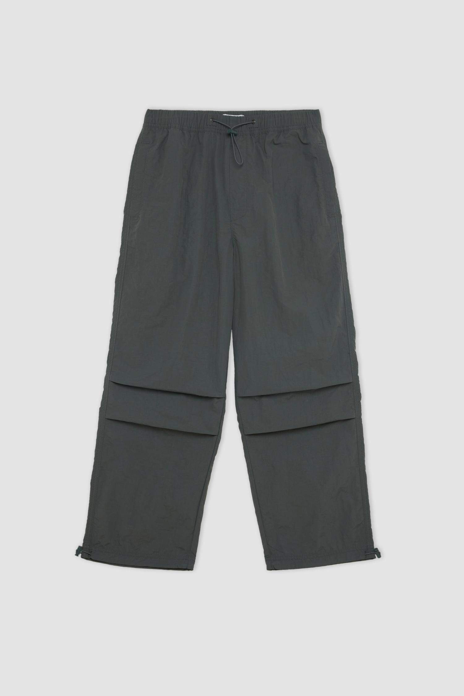 Yazlık Pantolon Relax Fit Rahat Kesim Kargo Cepli Lastikli Paça