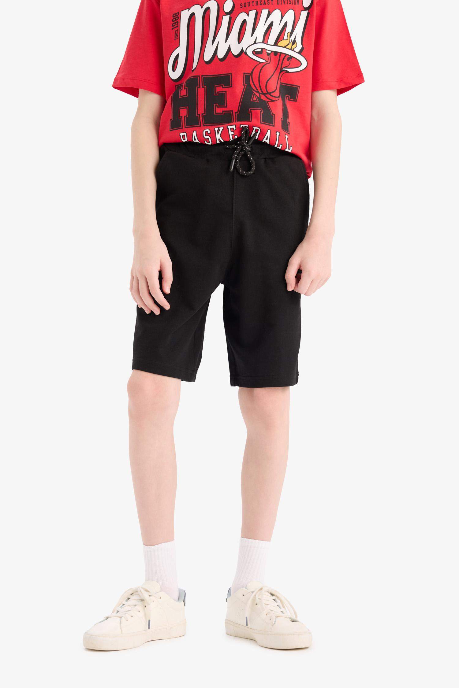 Мальчик Эластичный Пояс Базовые Шорты