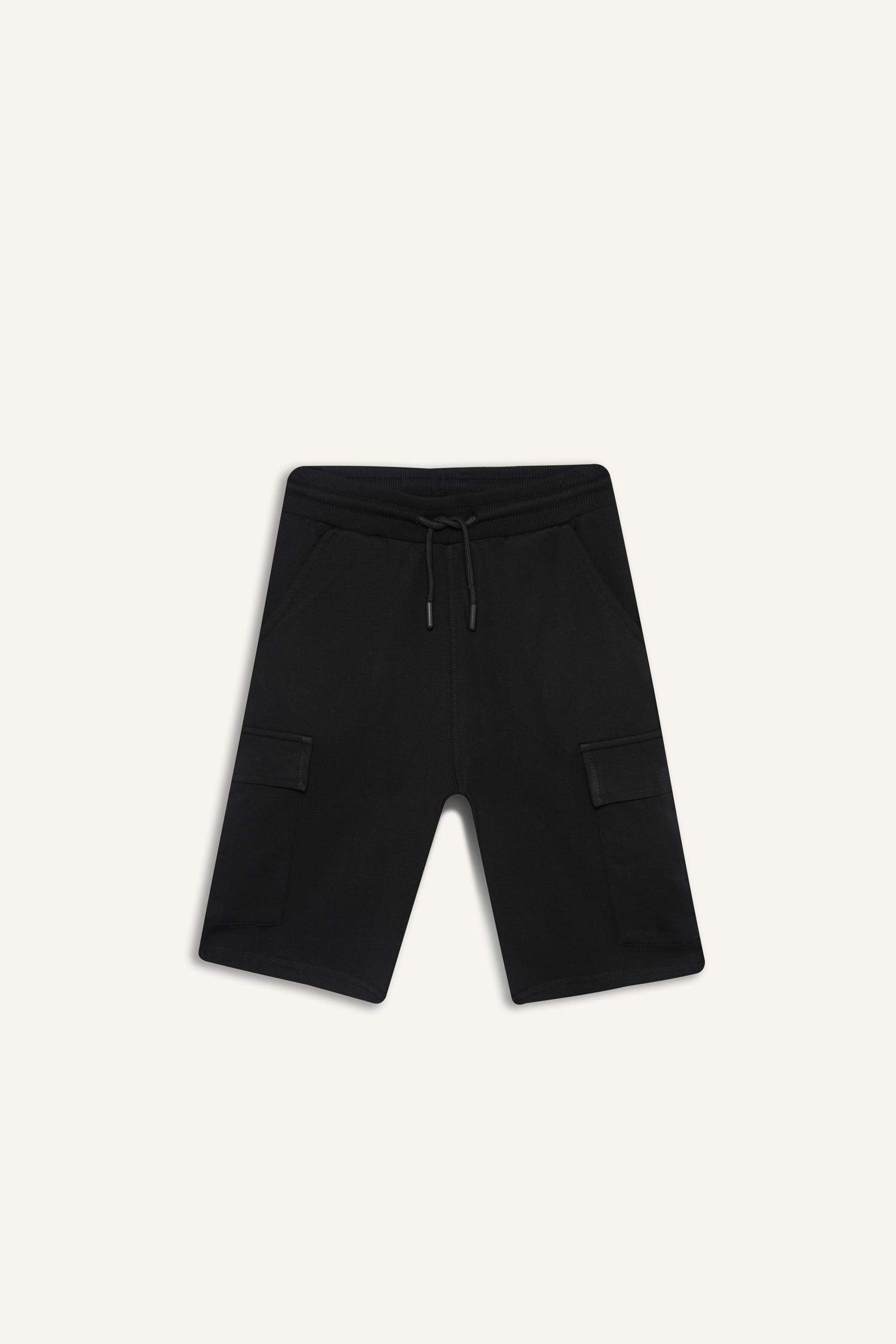 Boy Regular Fit Sweatshirt Fabric Shorts