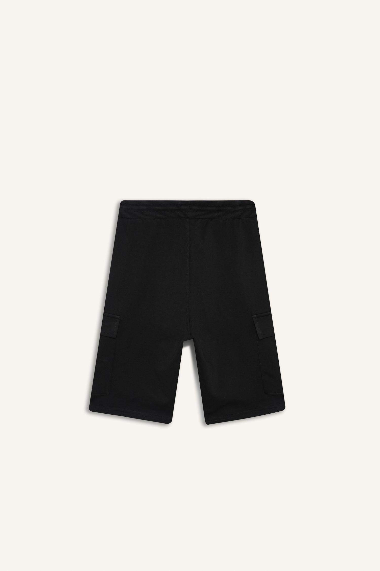 Boy Regular Fit Sweatshirt Fabric Shorts