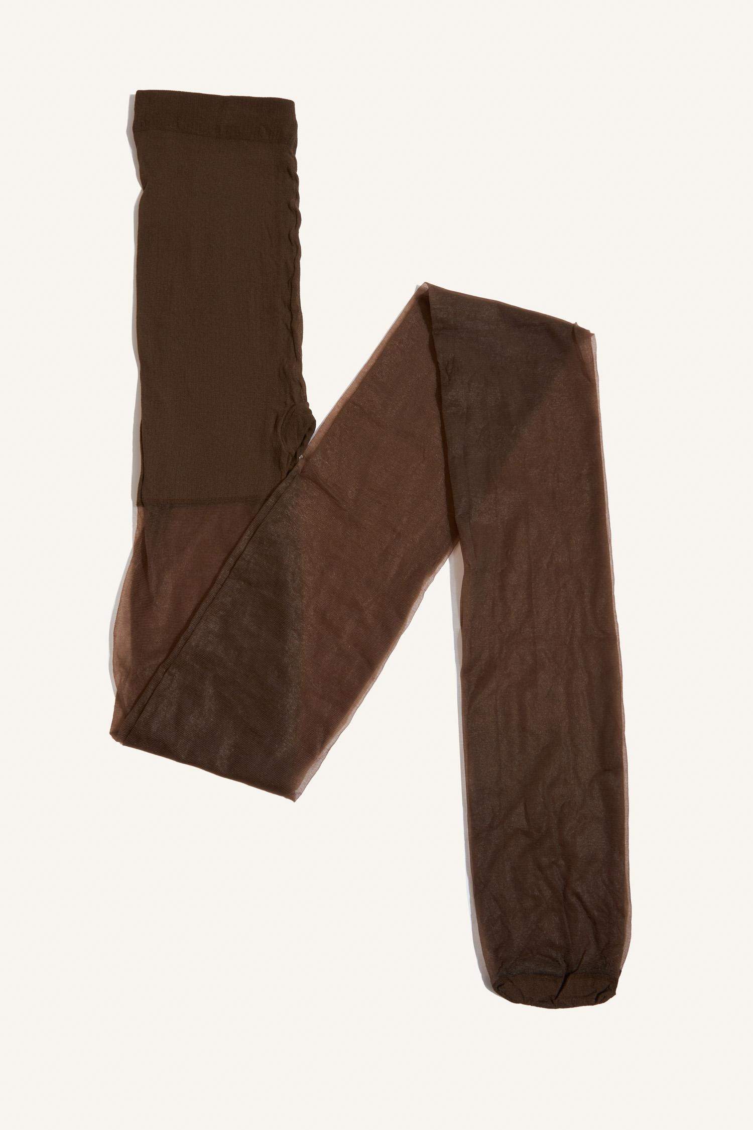 Kadın Kestane 15 Denye Külotlu Çorap