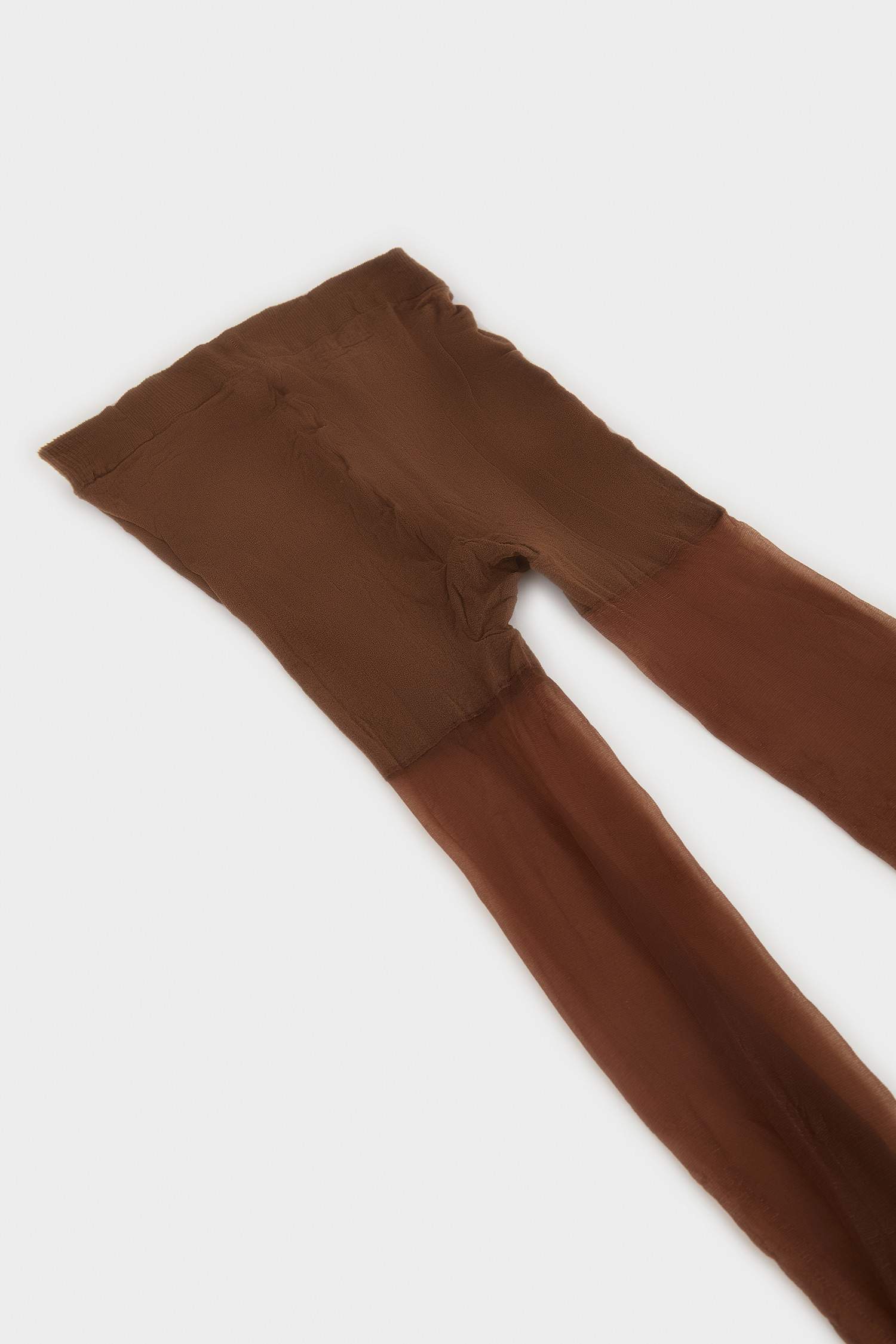 Kadın Kahve 15 Denye Külotlu Çorap