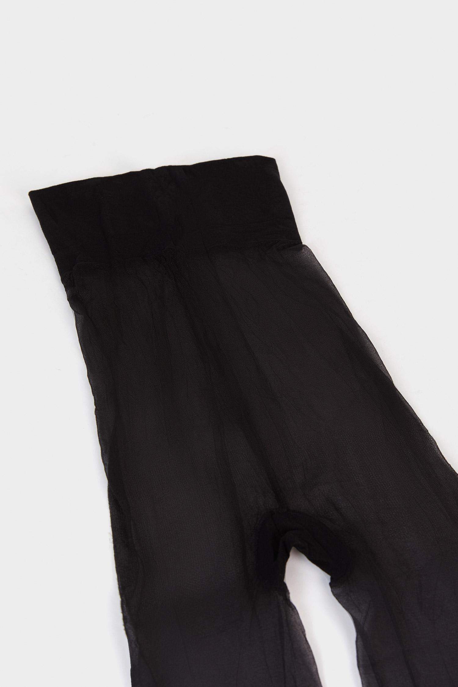 Kadın Siyah 5 Denye Külotlu Çorap