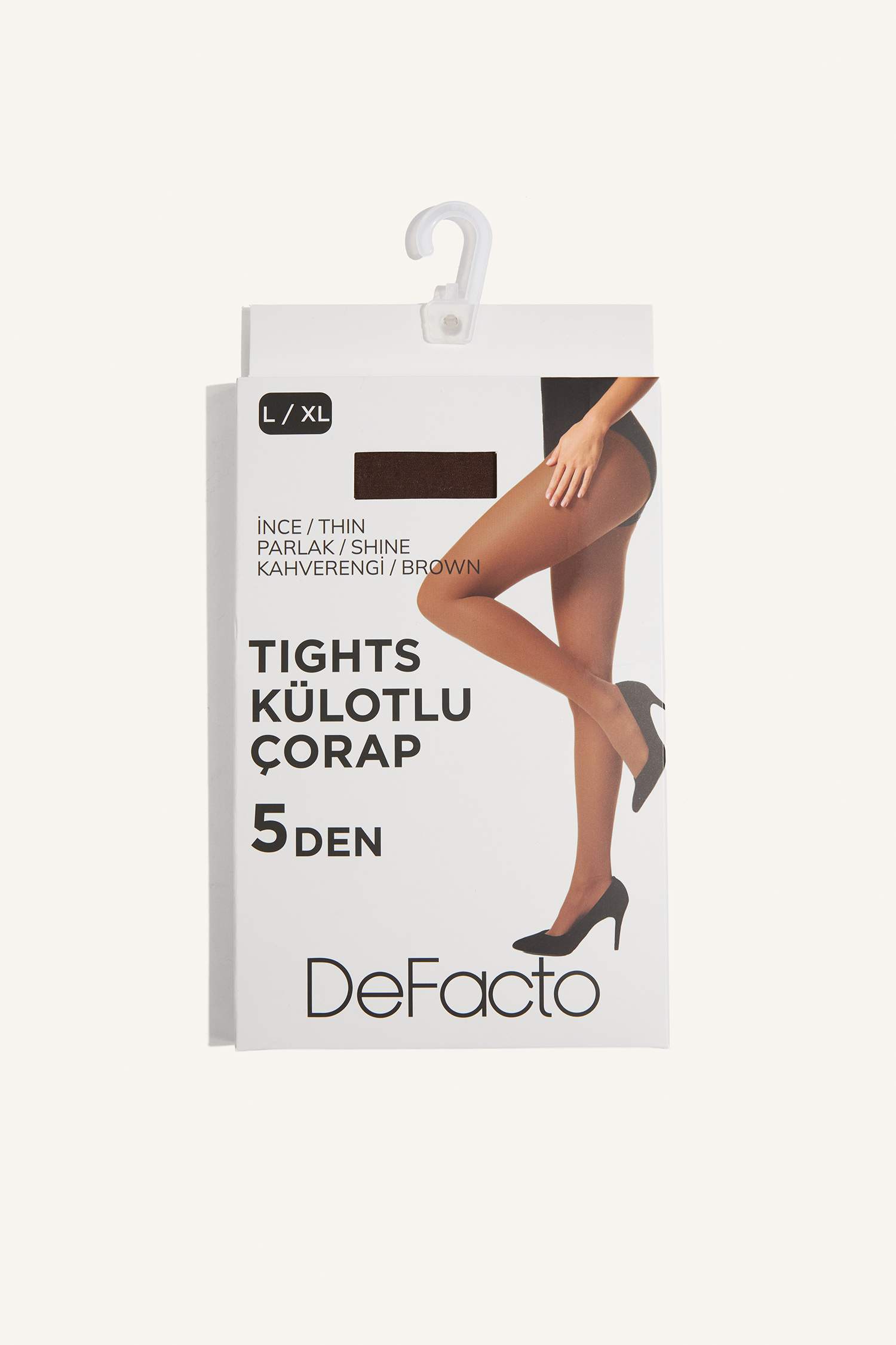 Kadın Kahverengi 5 Denye Külotlu Çorap