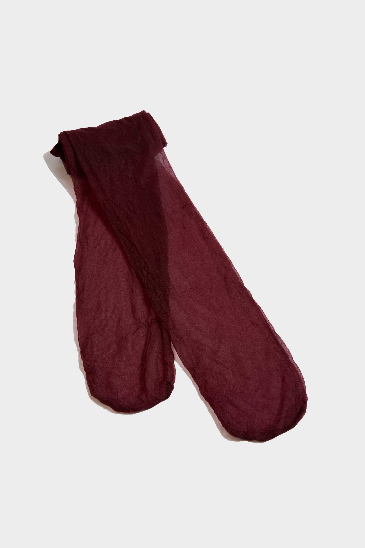 Chaussettes collants Bordeaux pour femme - 5 deniers
