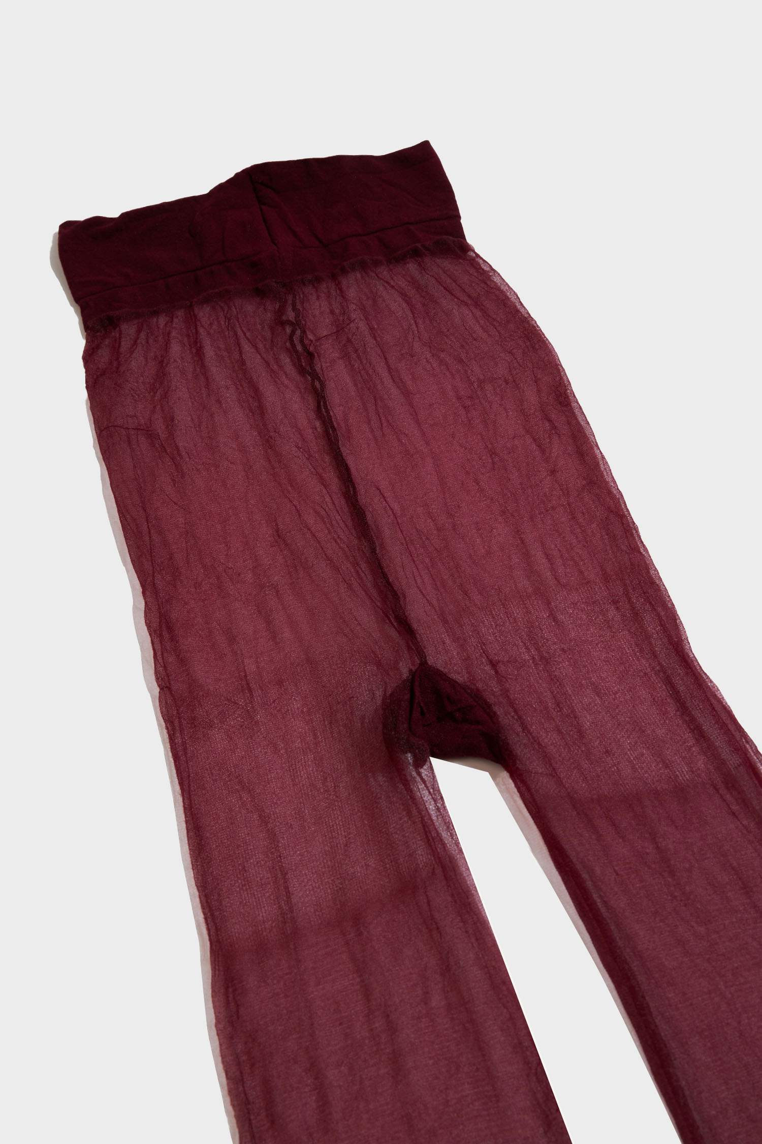 Chaussettes collants Bordeaux pour femme - 5 deniers