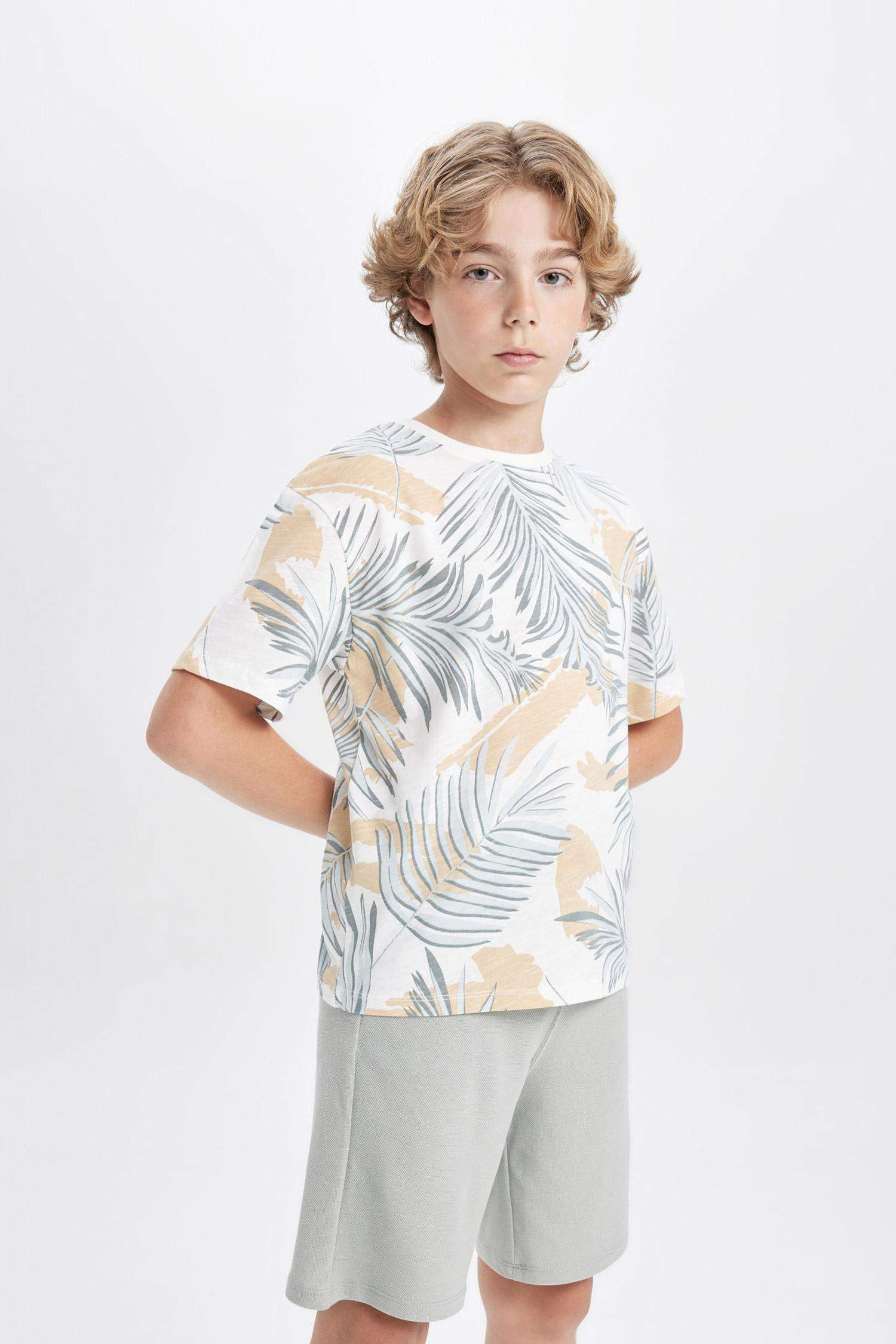 Erkek Çocuk Basic Düz Pike Şort