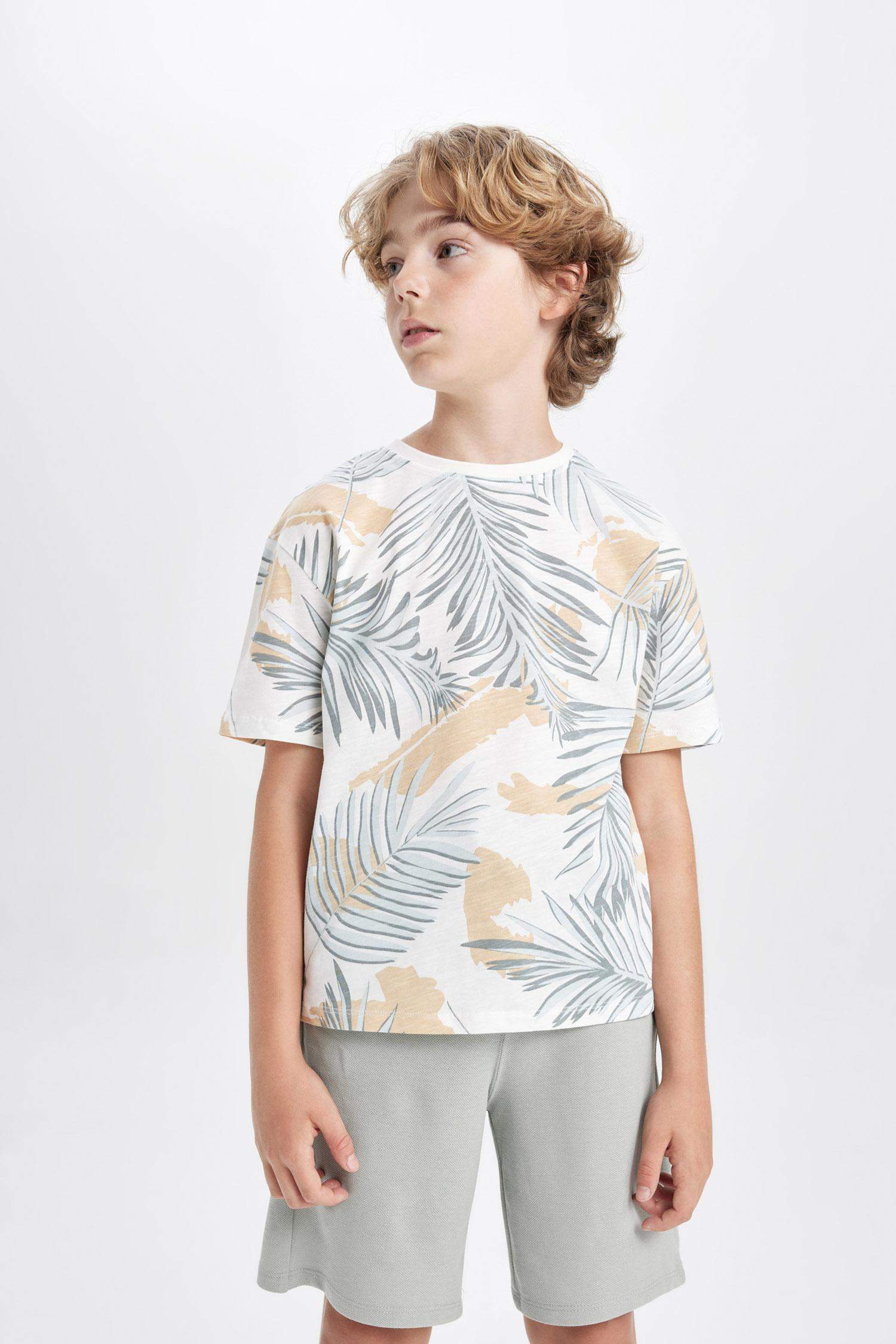 Erkek Çocuk Basic Düz Pike Şort