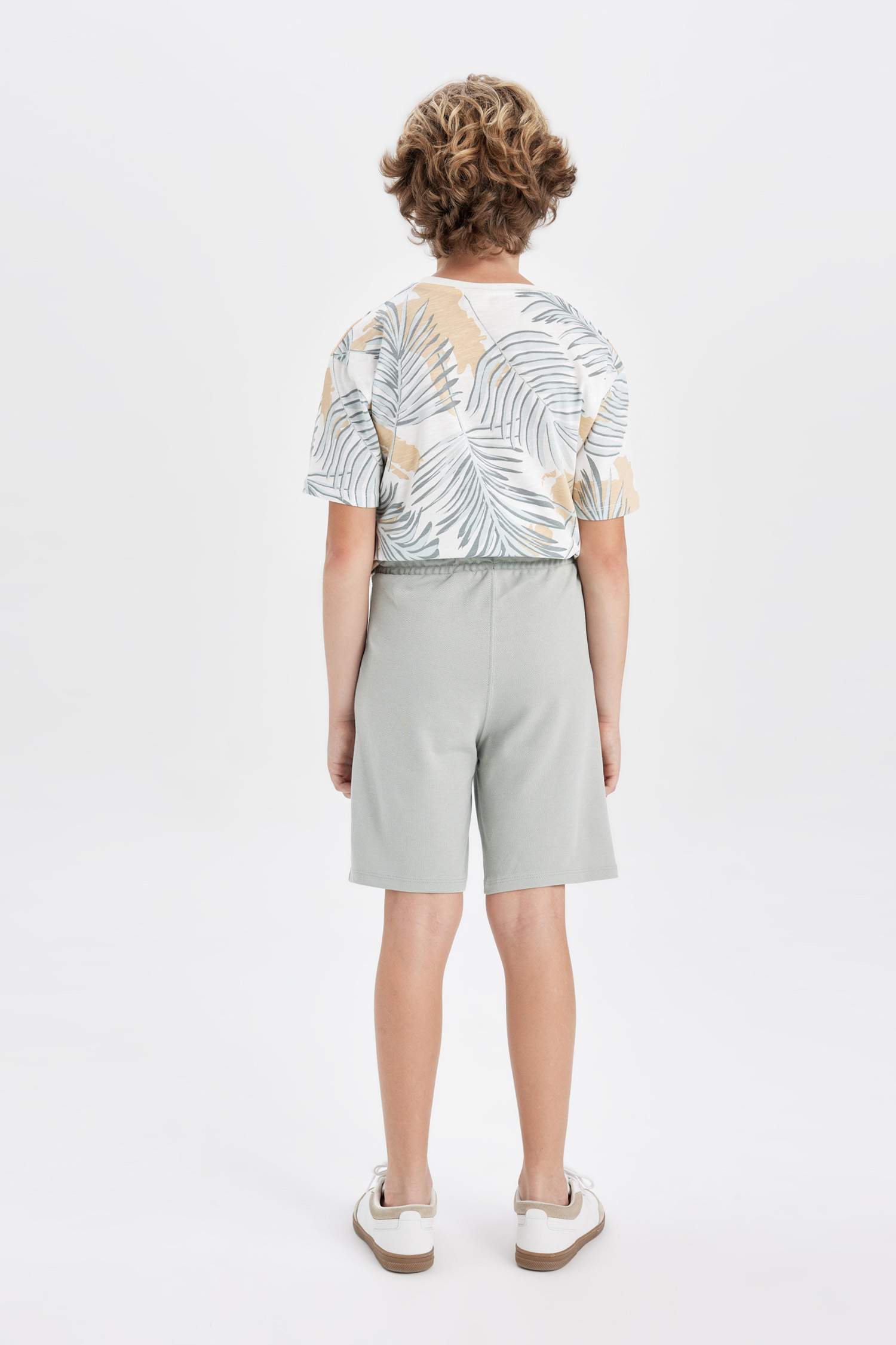 Erkek Çocuk Basic Düz Pike Şort