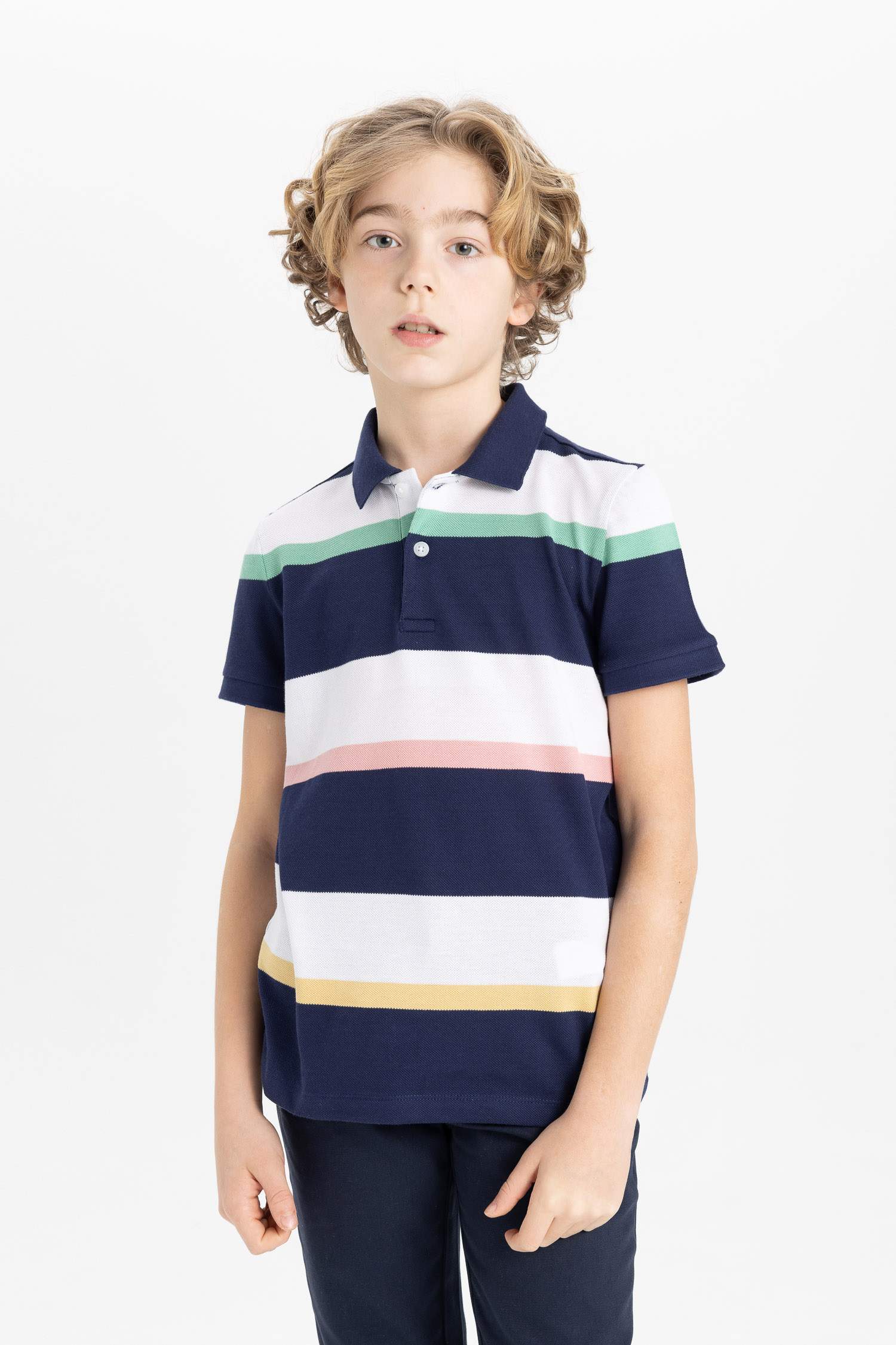 تيشيرت بولو نص ردن بيكة قصة عادية