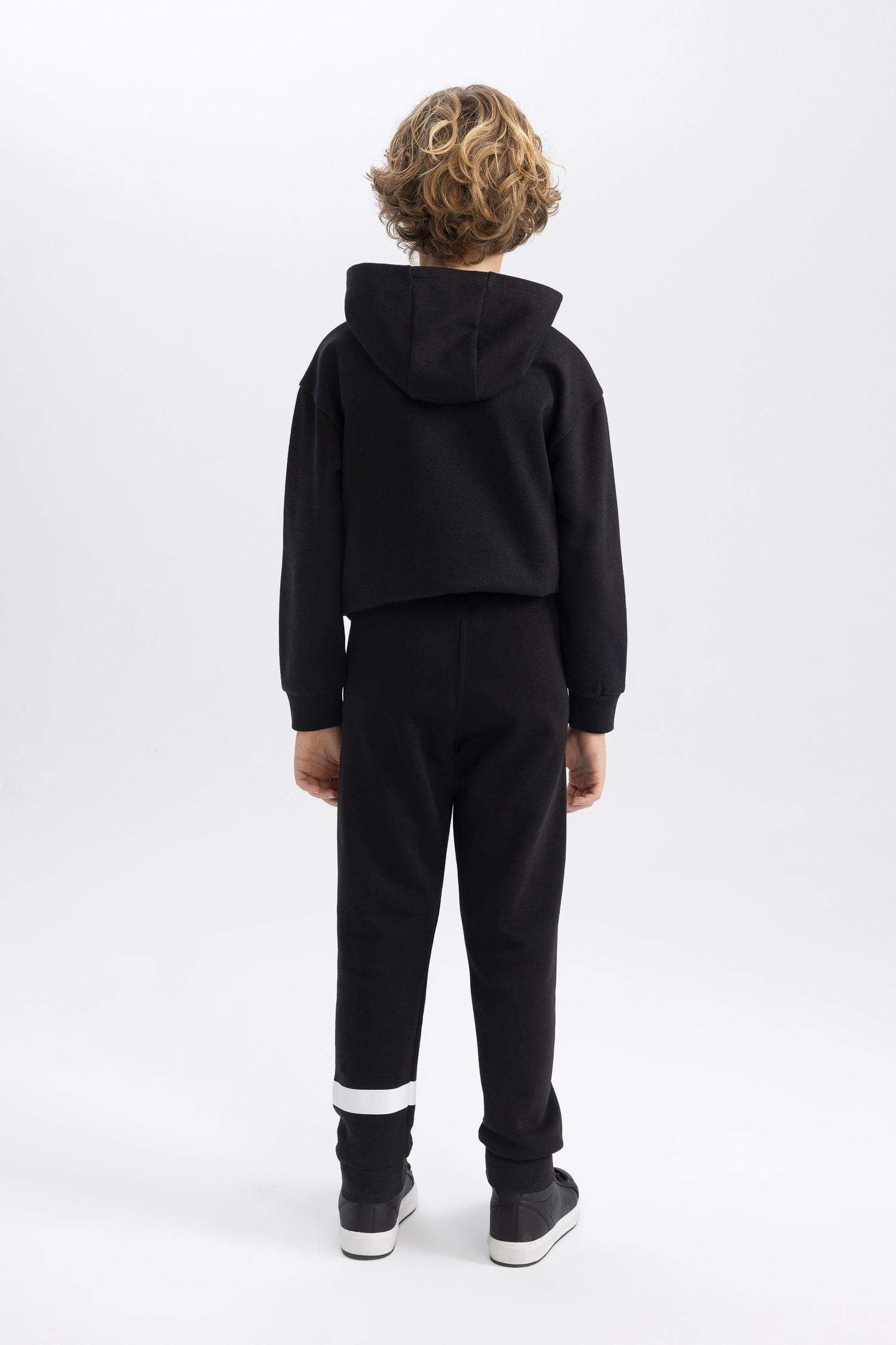 Boy Printed Thick Sweatpants