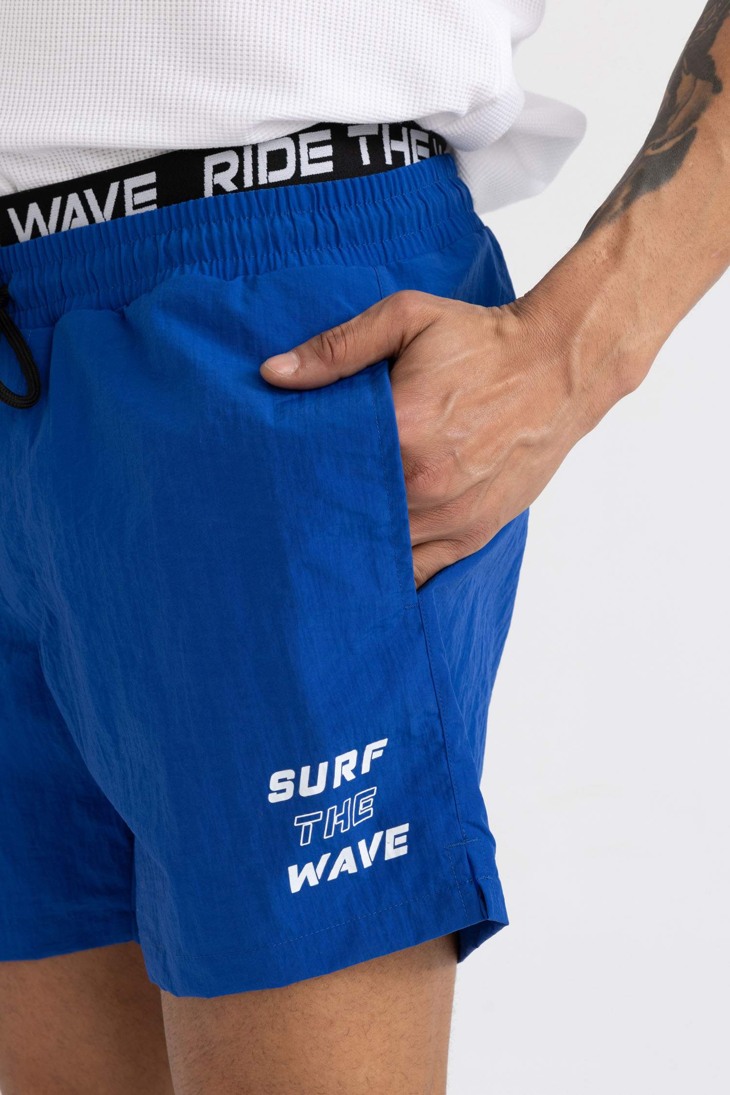 DeFactoFit Printed Short Swim Shorts