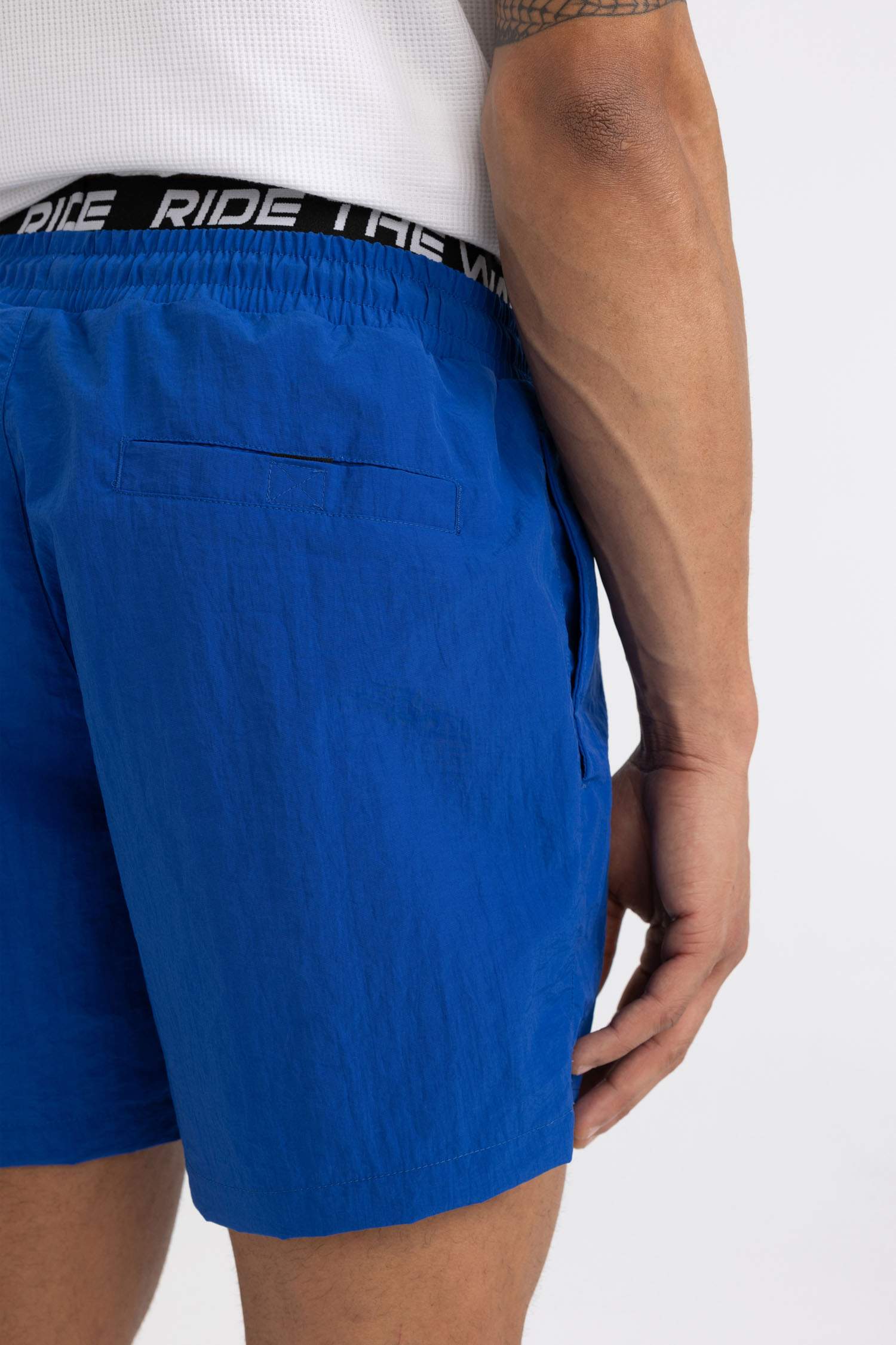 DeFactoFit Printed Short Swim Shorts