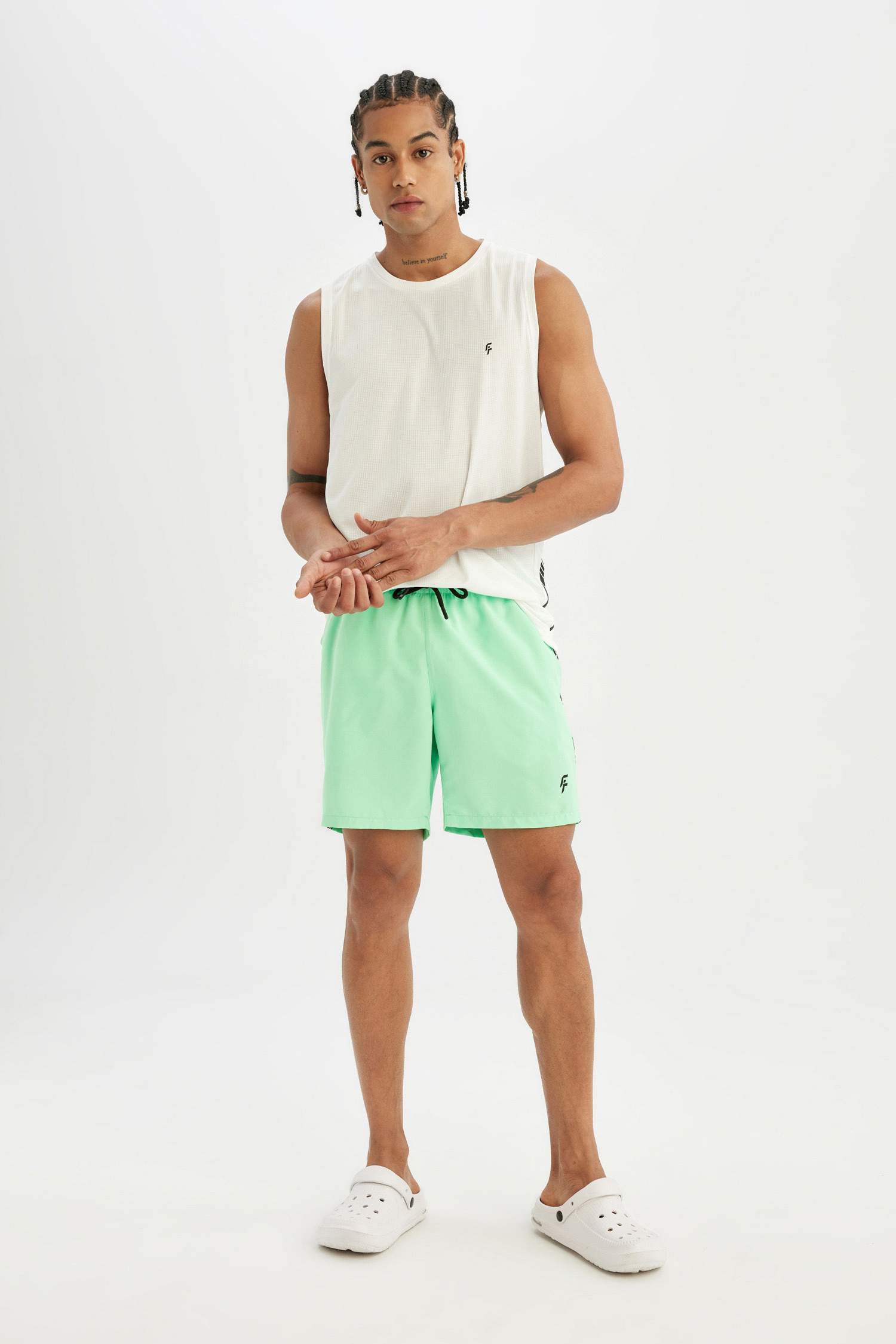 DeFactoFit Regular Fit Short Swim Shorts