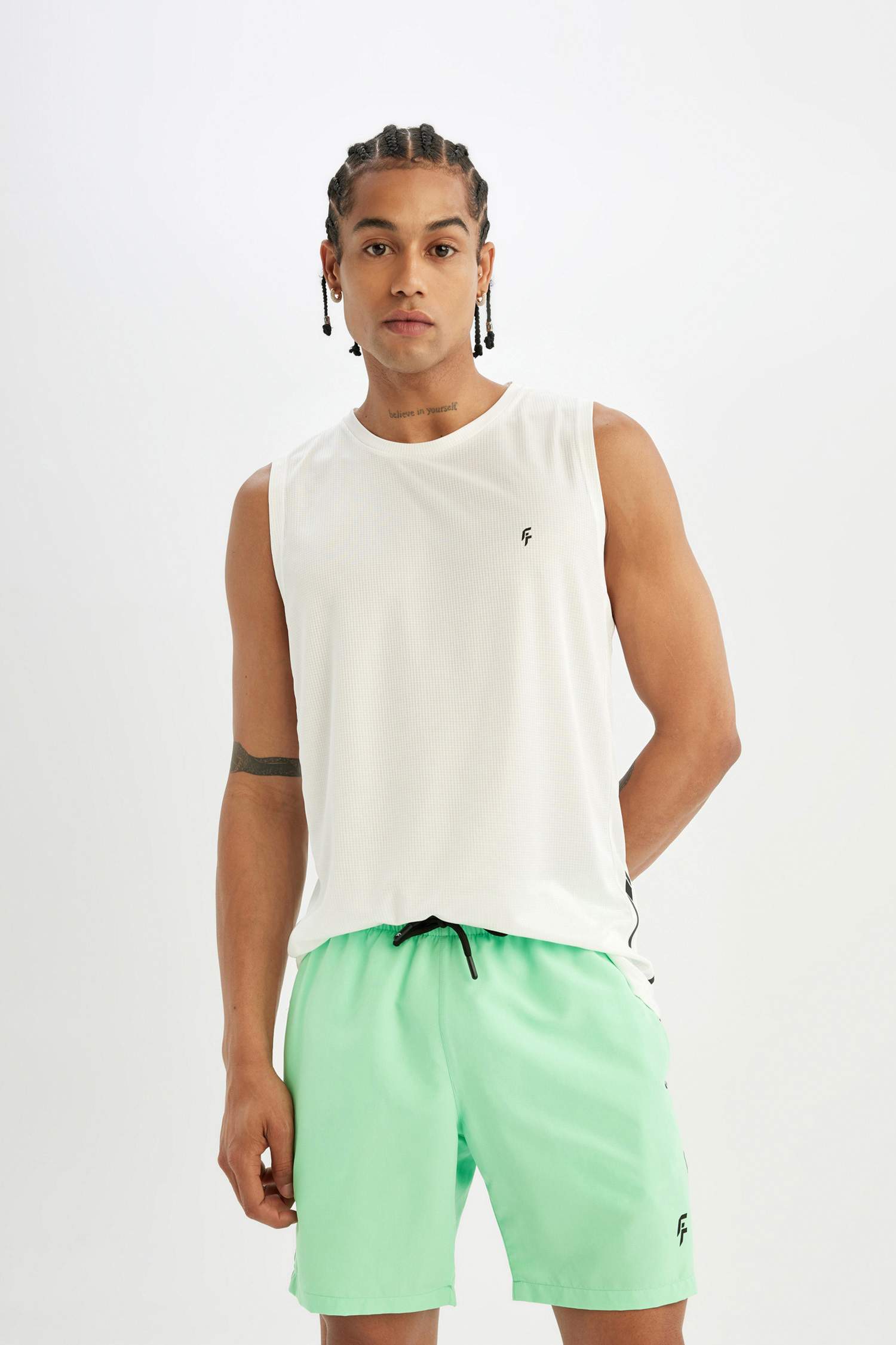 DeFactoFit Regular Fit Short Swim Shorts