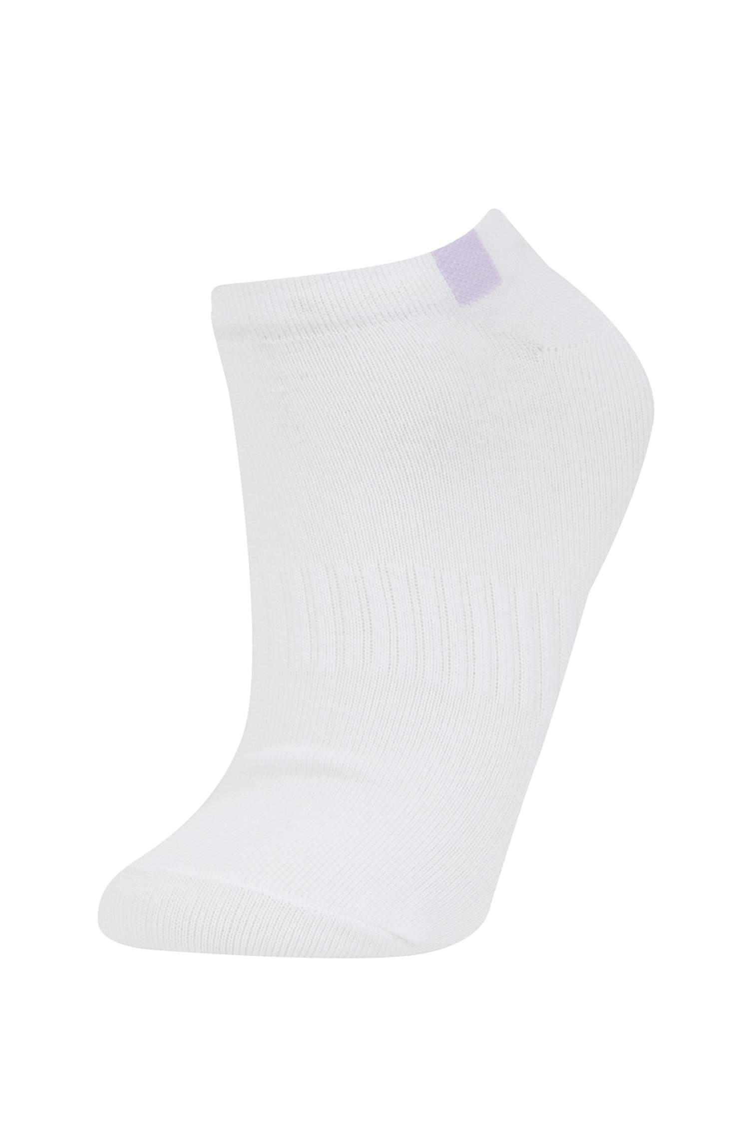 Chaussettes Courtes en Coton pour Femme - 5 Paires