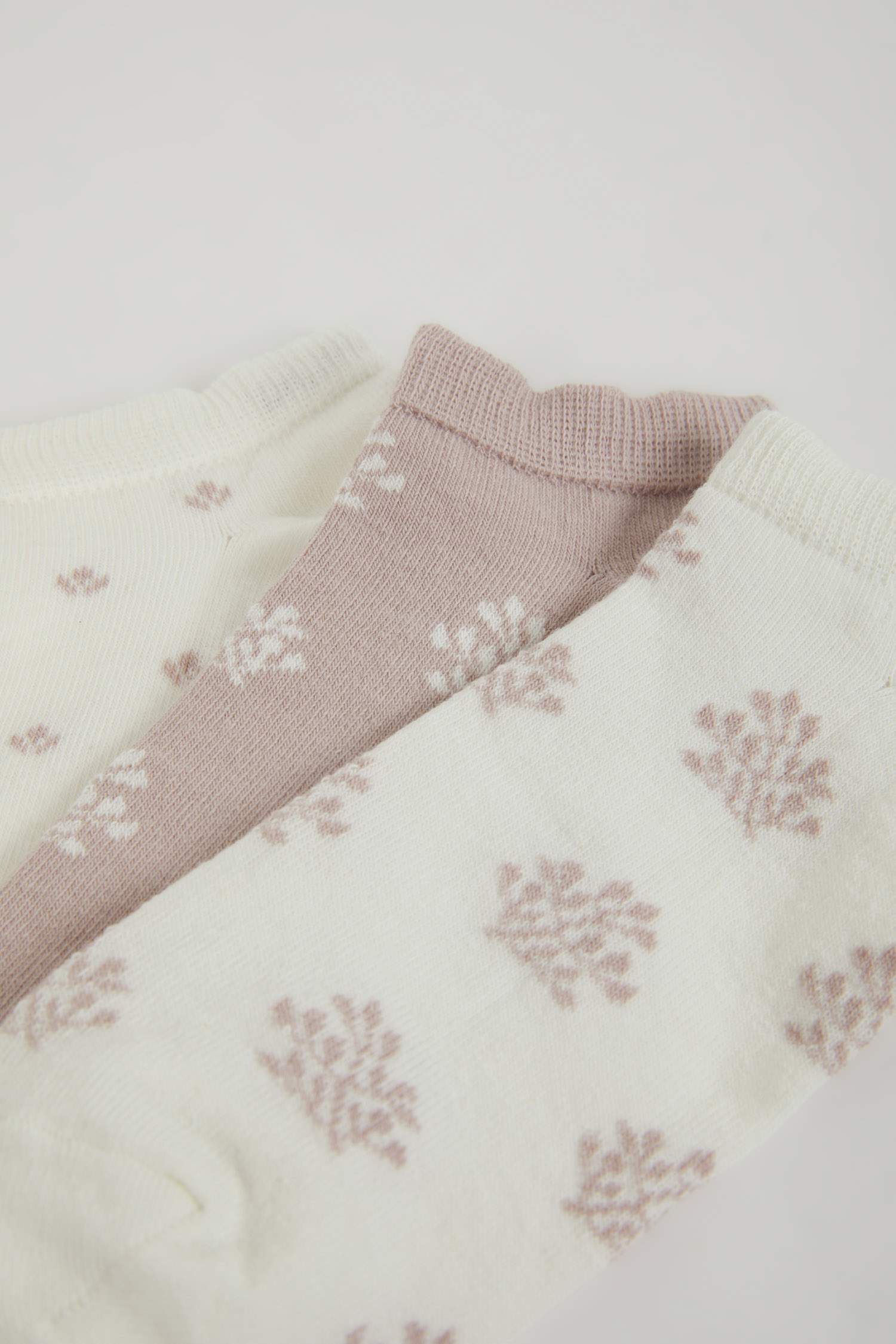 جوارب للنساء قصيرة قطن - 3 قطع