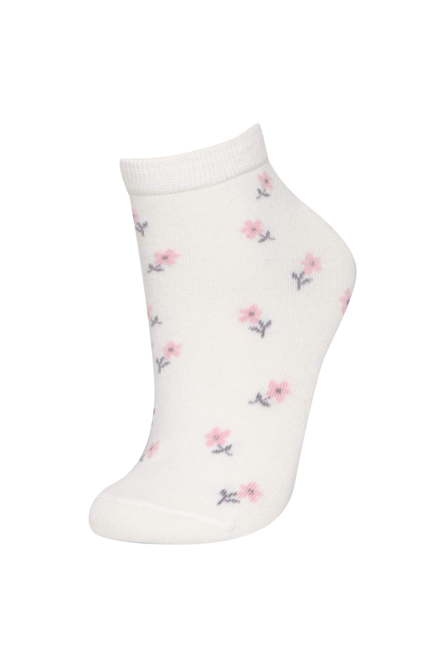 Lot de 3 paires de Chaussettes courtes en coton pour femme