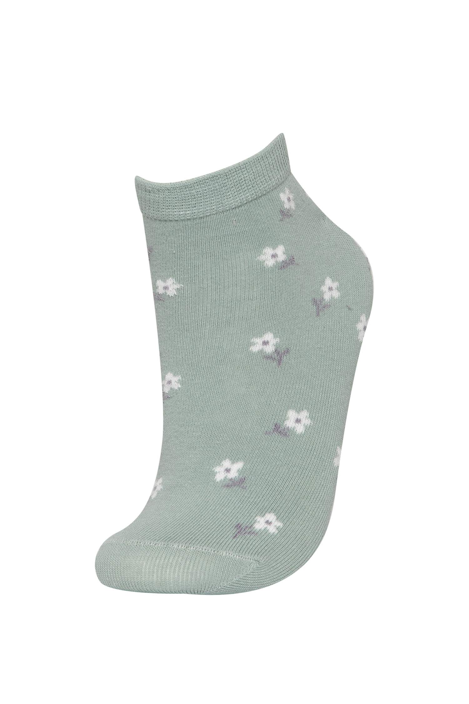 Lot de 3 paires de Chaussettes courtes en coton pour femme