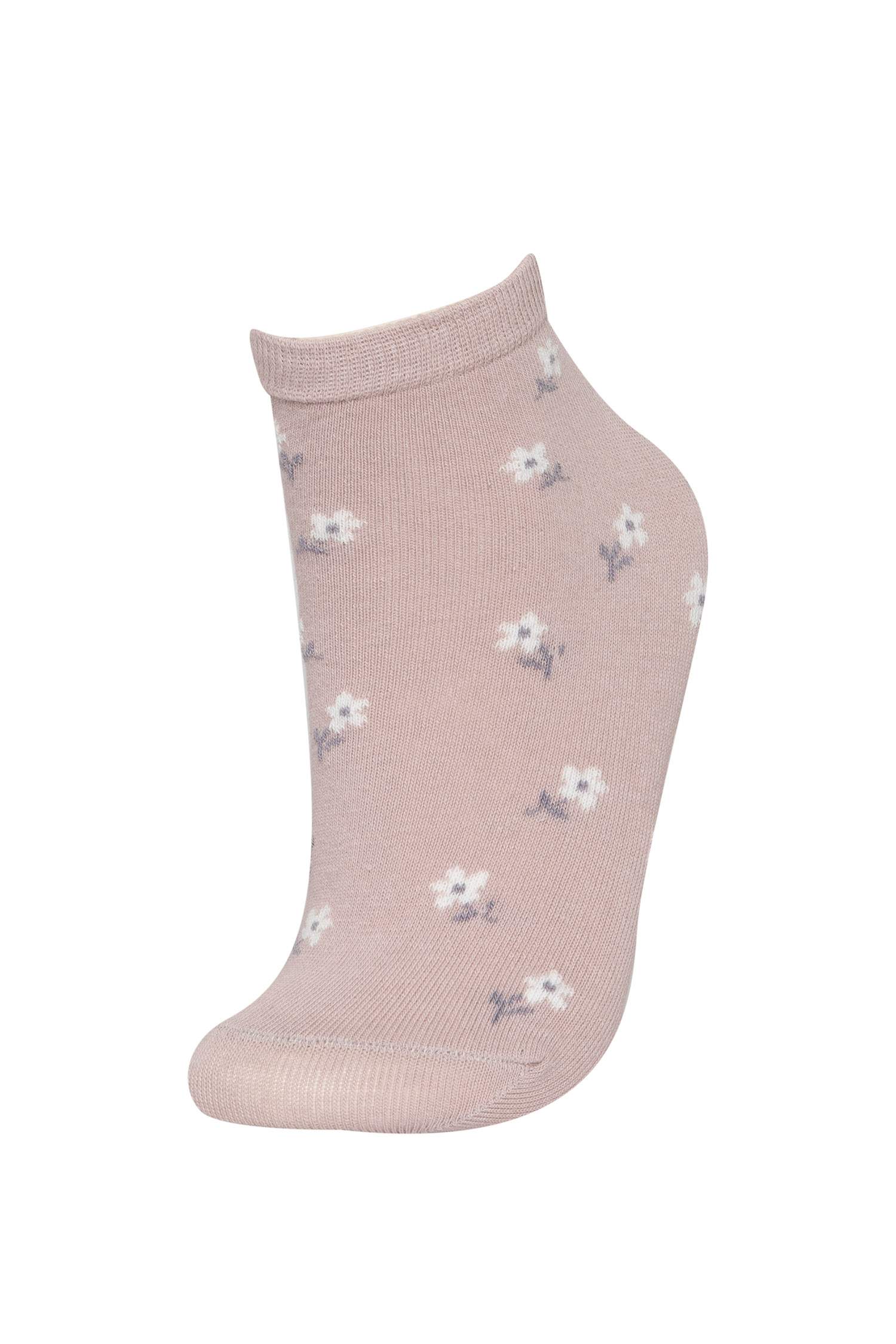 Lot de 3 paires de Chaussettes courtes en coton pour femme