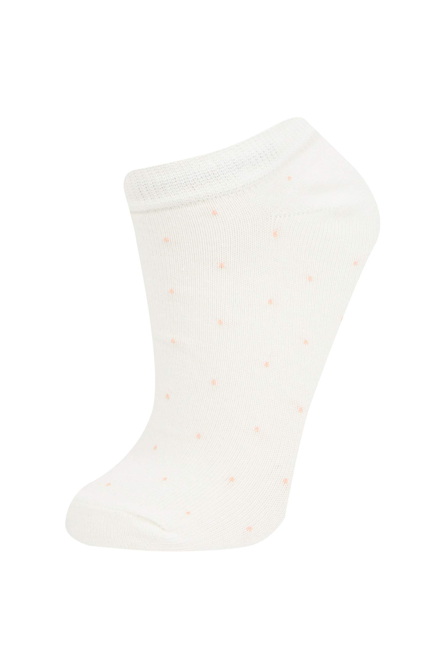 Kadın 3'lü Pamuklu Patik Çorap