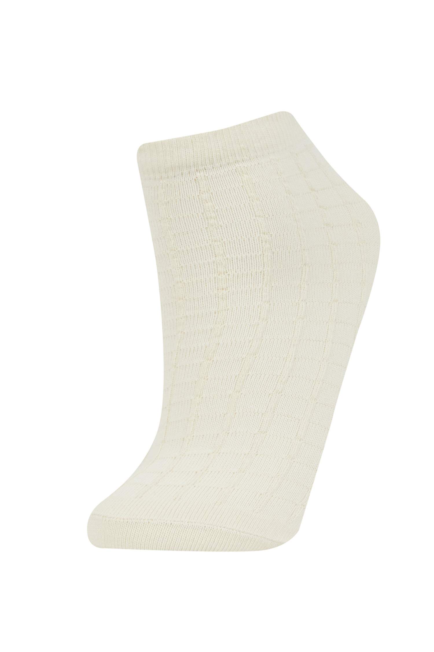 جوارب قصيرة قطن - 5 قطع