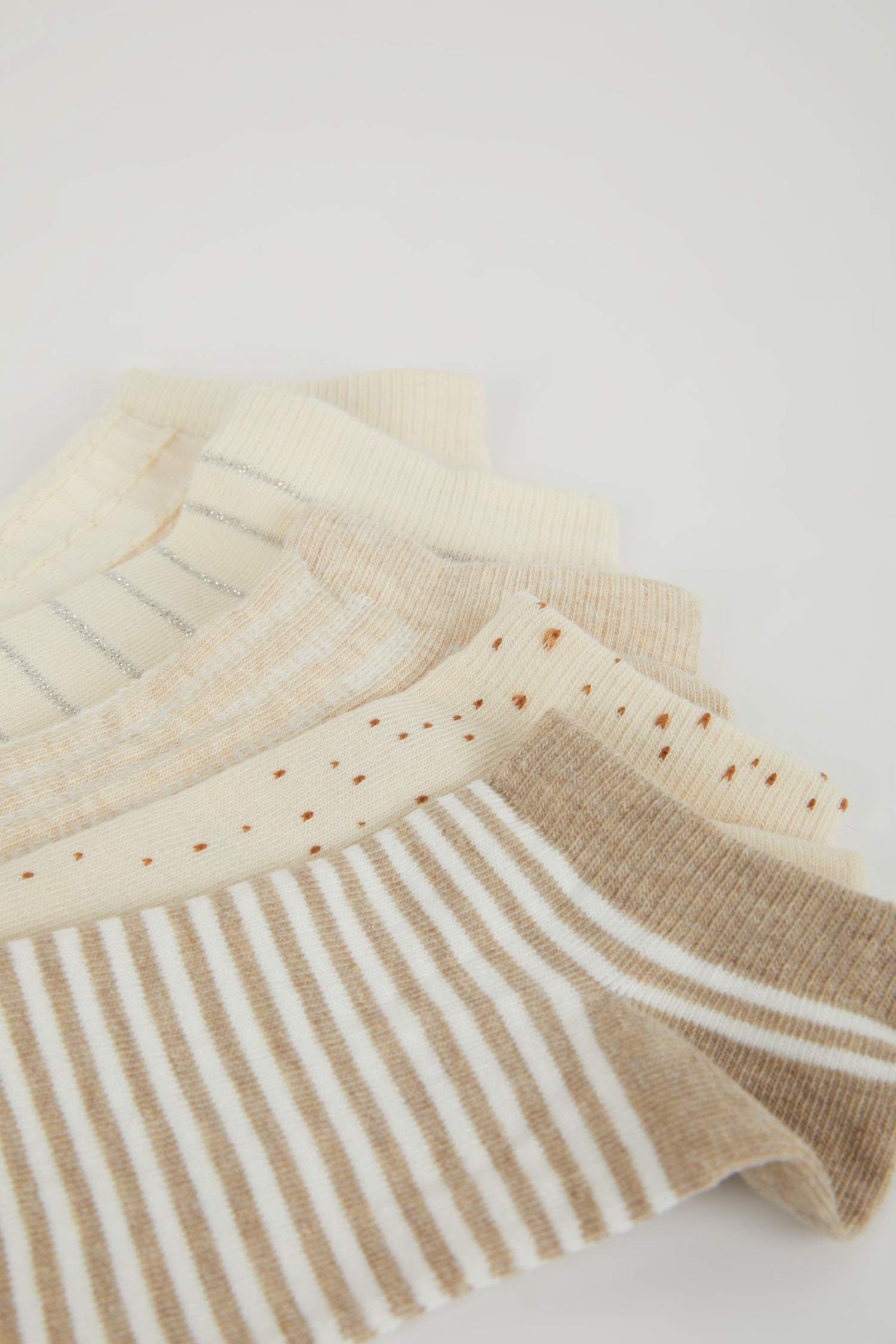 جوارب قصيرة قطن - 5 قطع