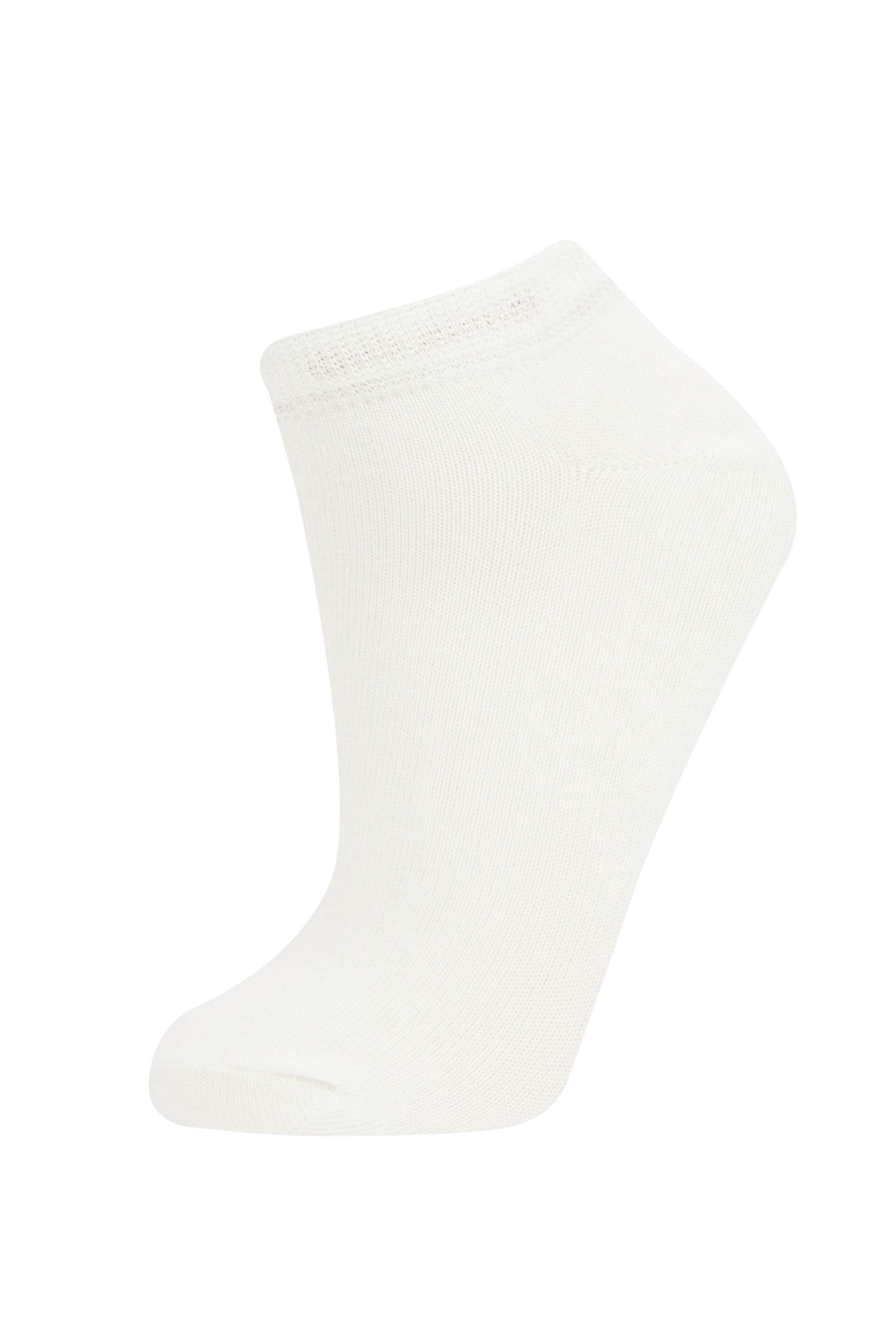 Kadın 3'lü Pamuklu Patik Çorap