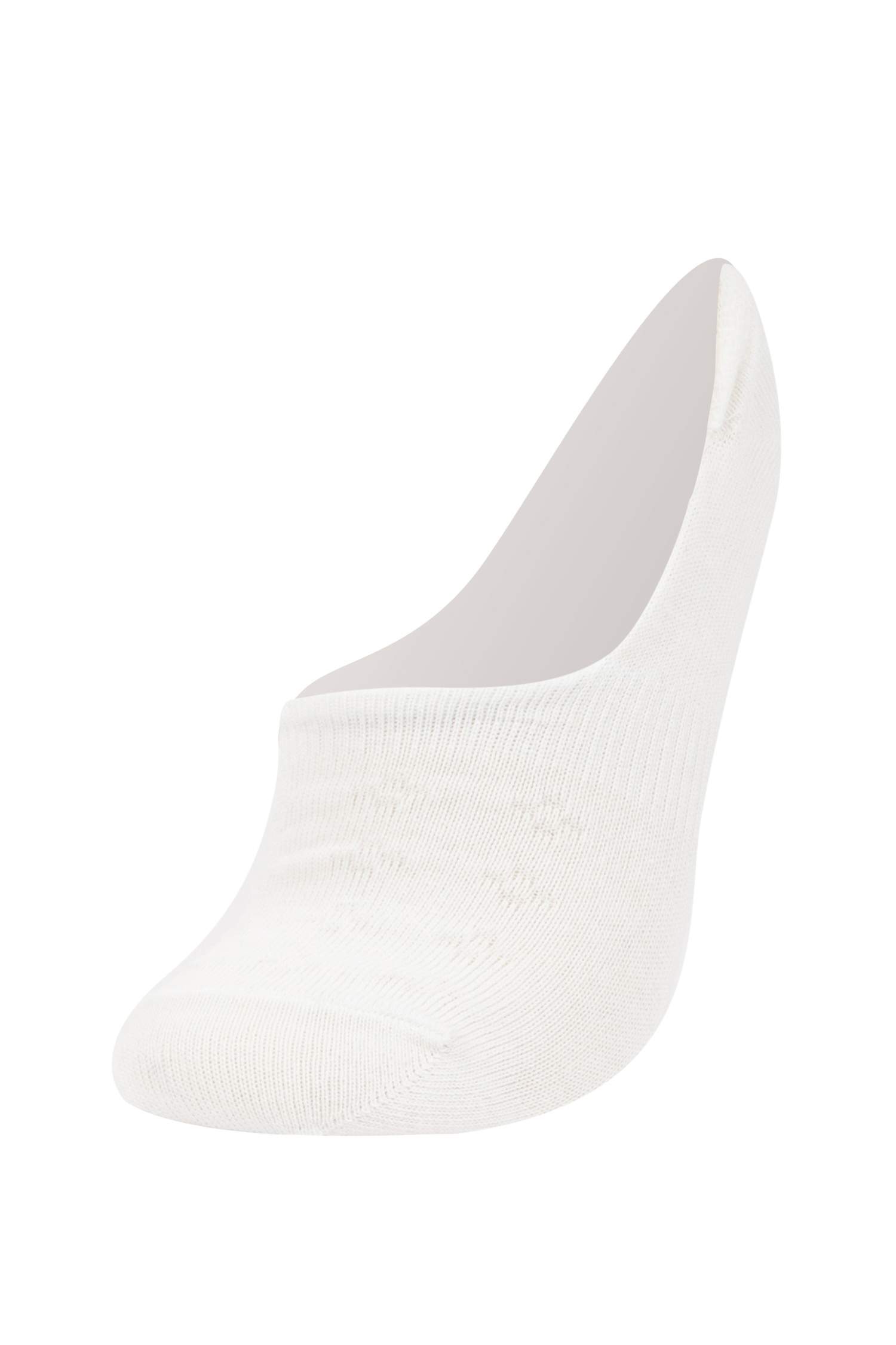 Kadın 3'lü Pamuklu Babet Çorap