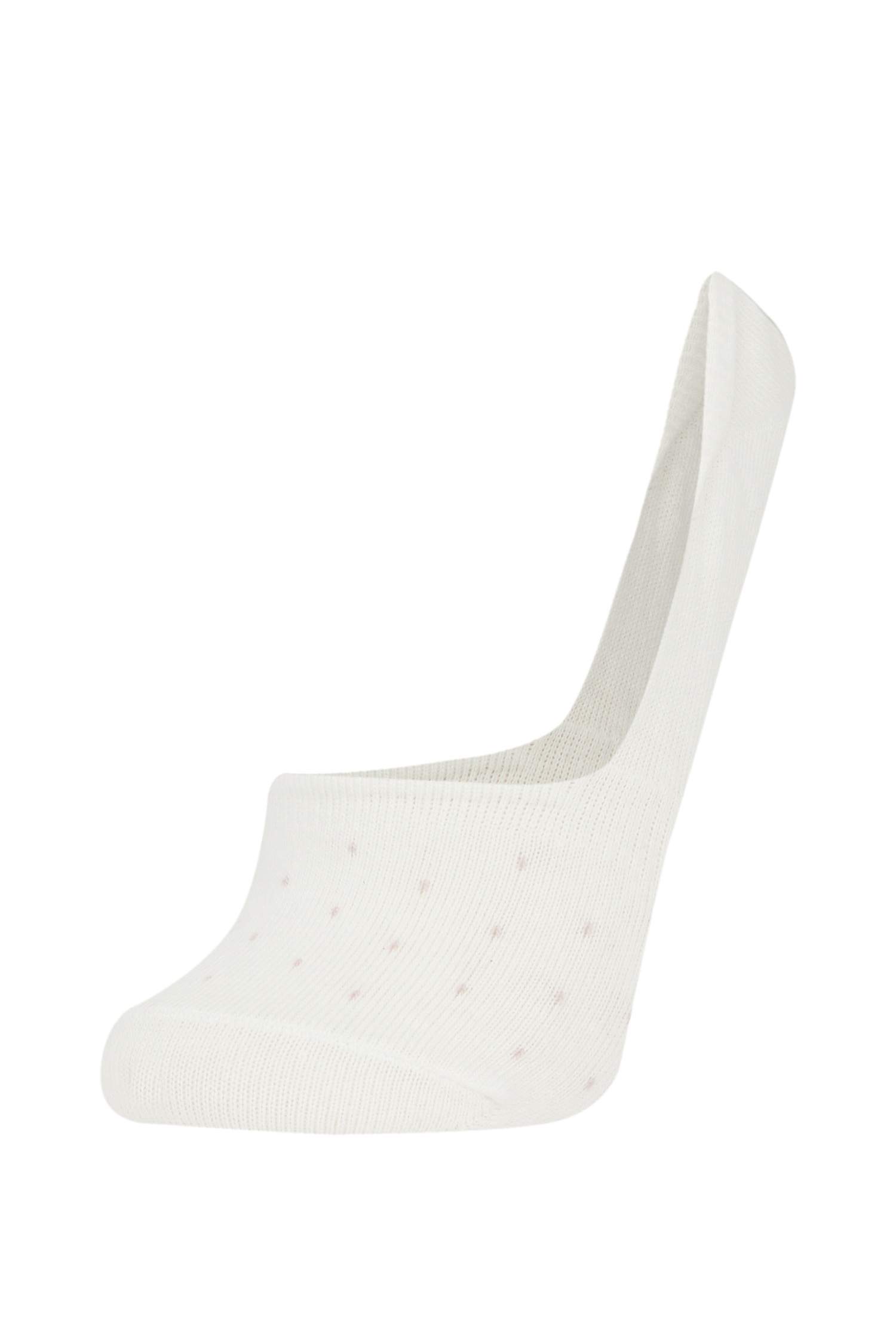 Kadın 3'lü Pamuklu Babet Çorap