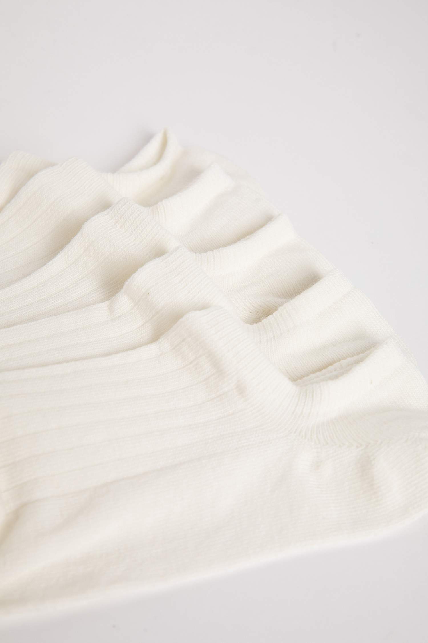 Kadın Görünmez 5'li Pamuklu Sneaker Çorap