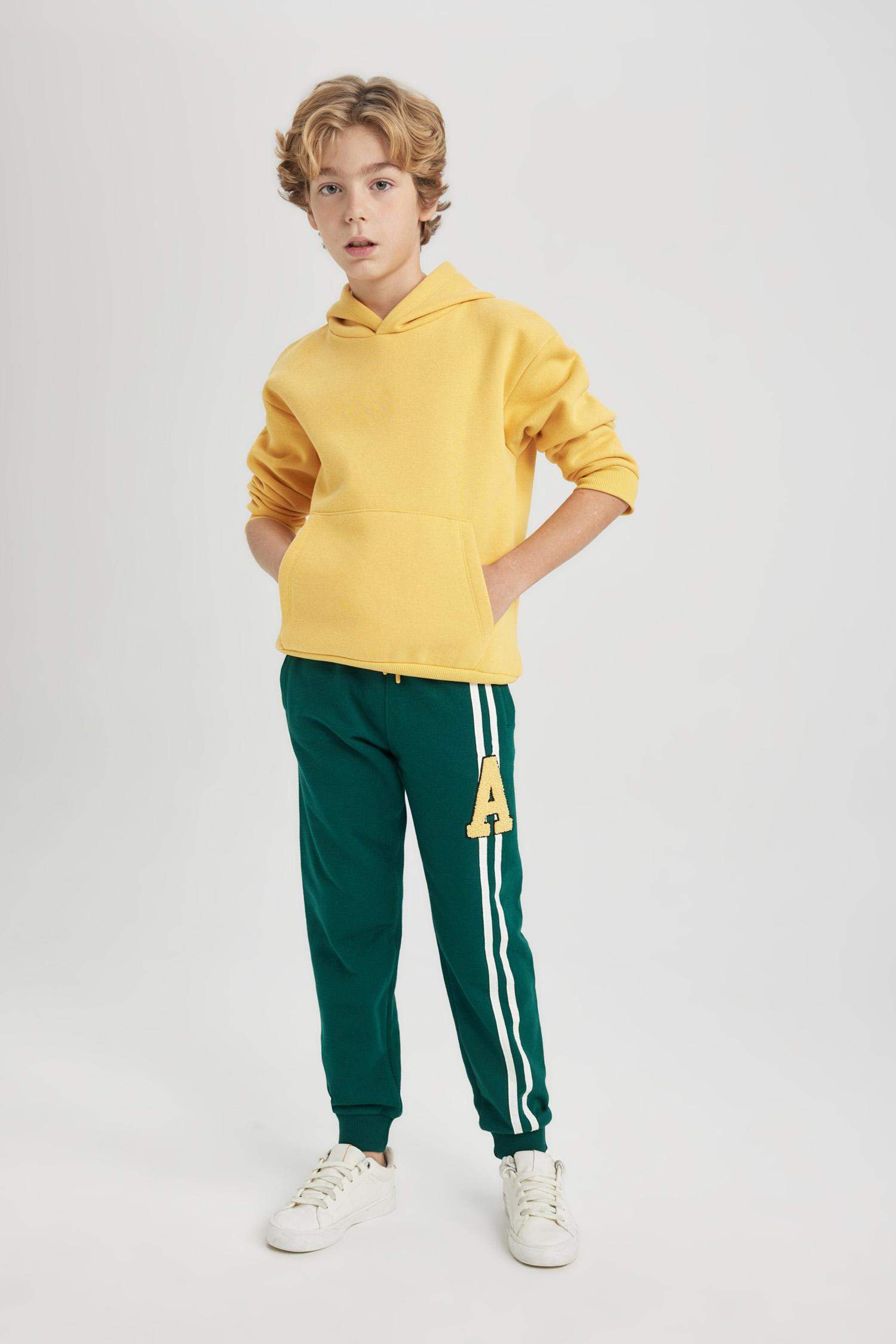 Erkek Çocuk Baskılı Kalın Eşofman Altı