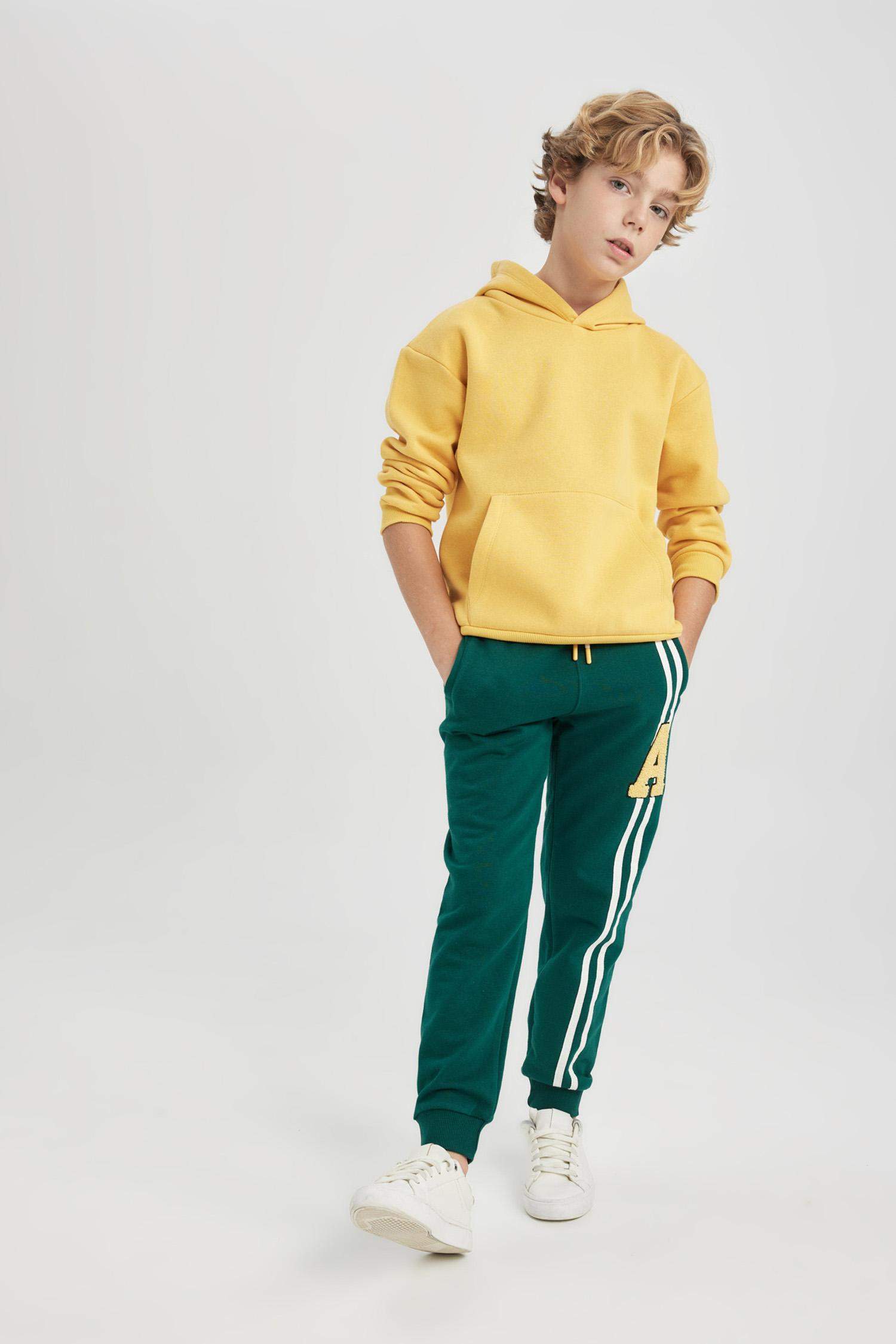 Erkek Çocuk Baskılı Kalın Eşofman Altı