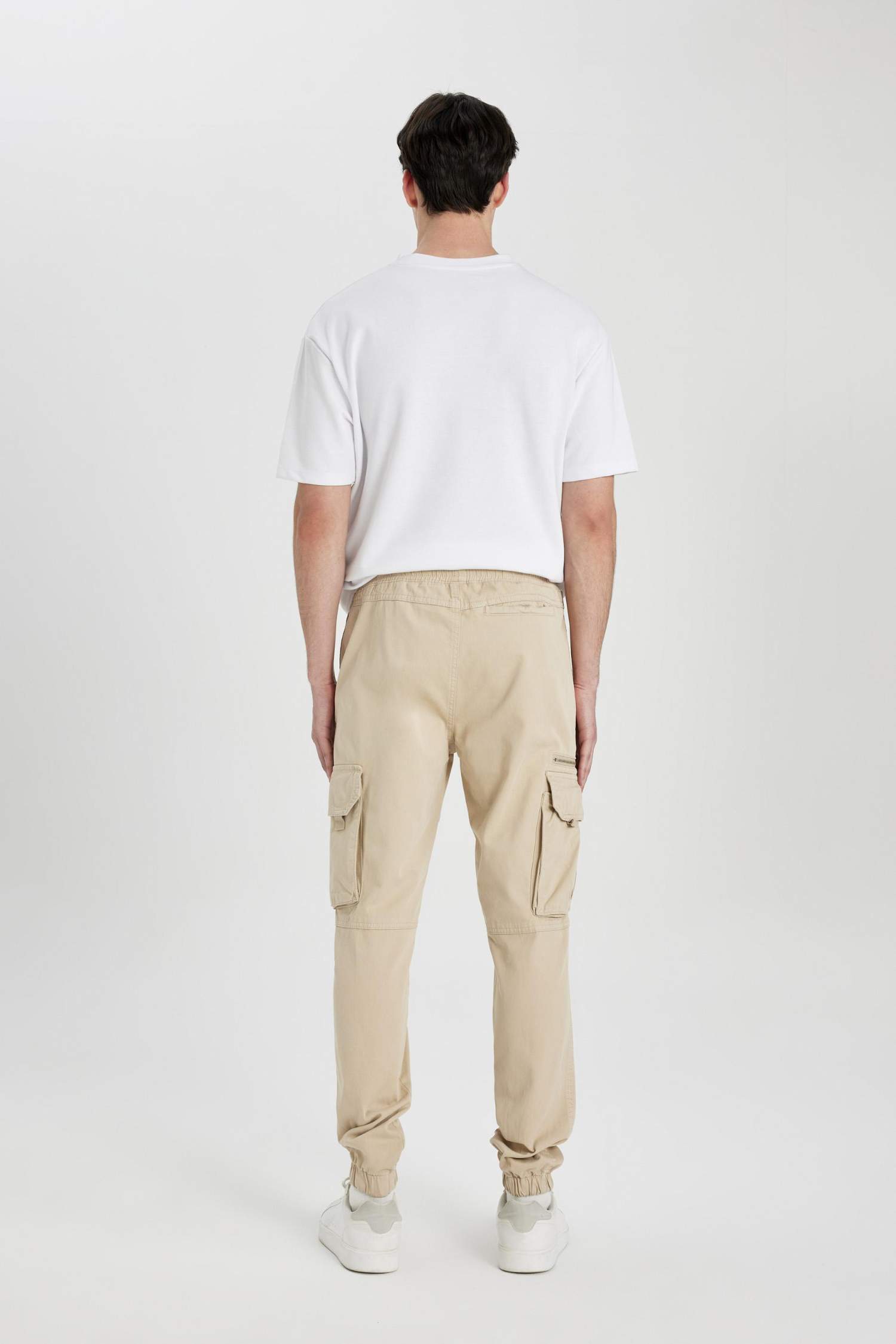 Regular Kargo Cepli Jogger Gabardin Taktik Pantolon